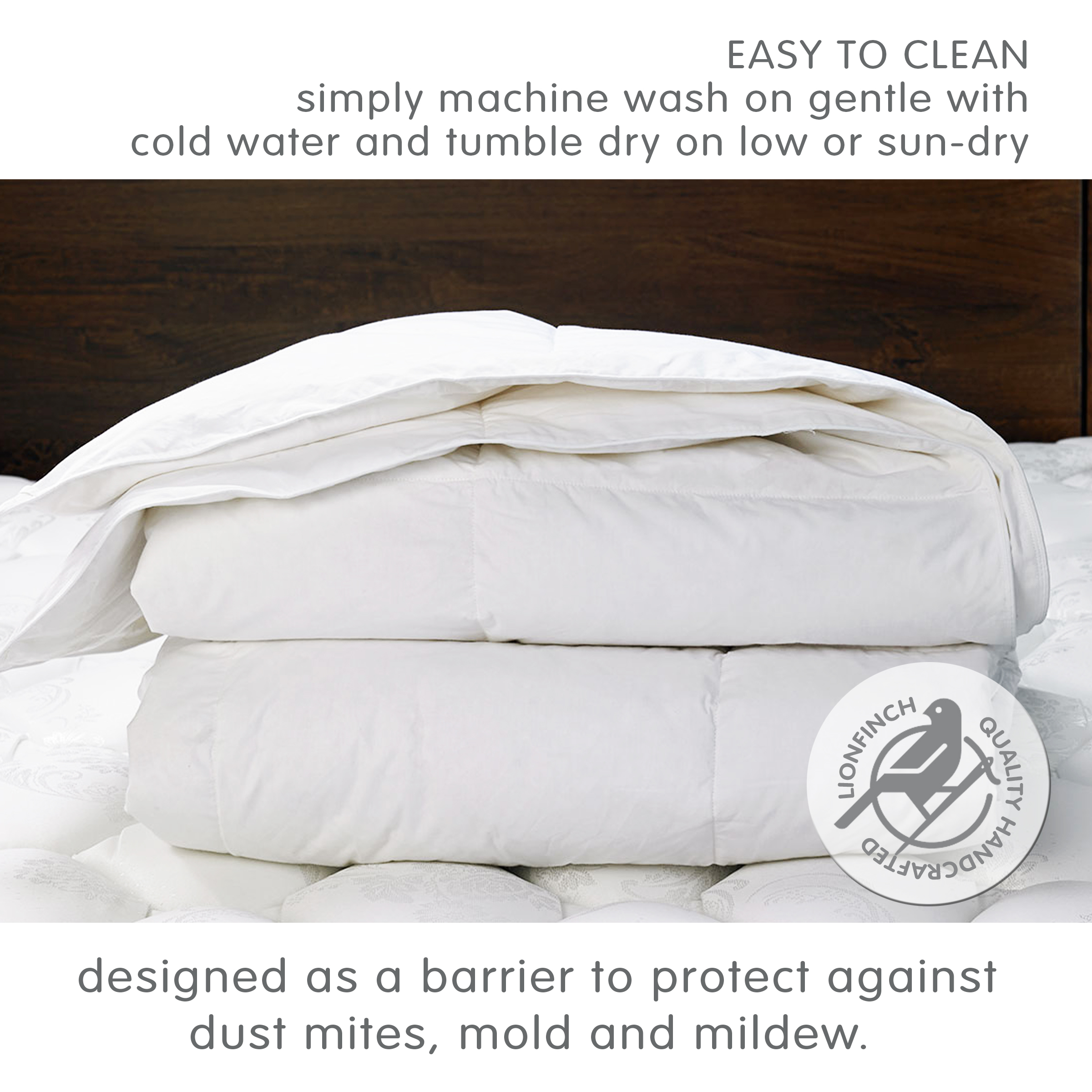 Evolon ® Duvet All Season Blanket Mono Blanket Sleeping Blanket Allergy 95 ° C 