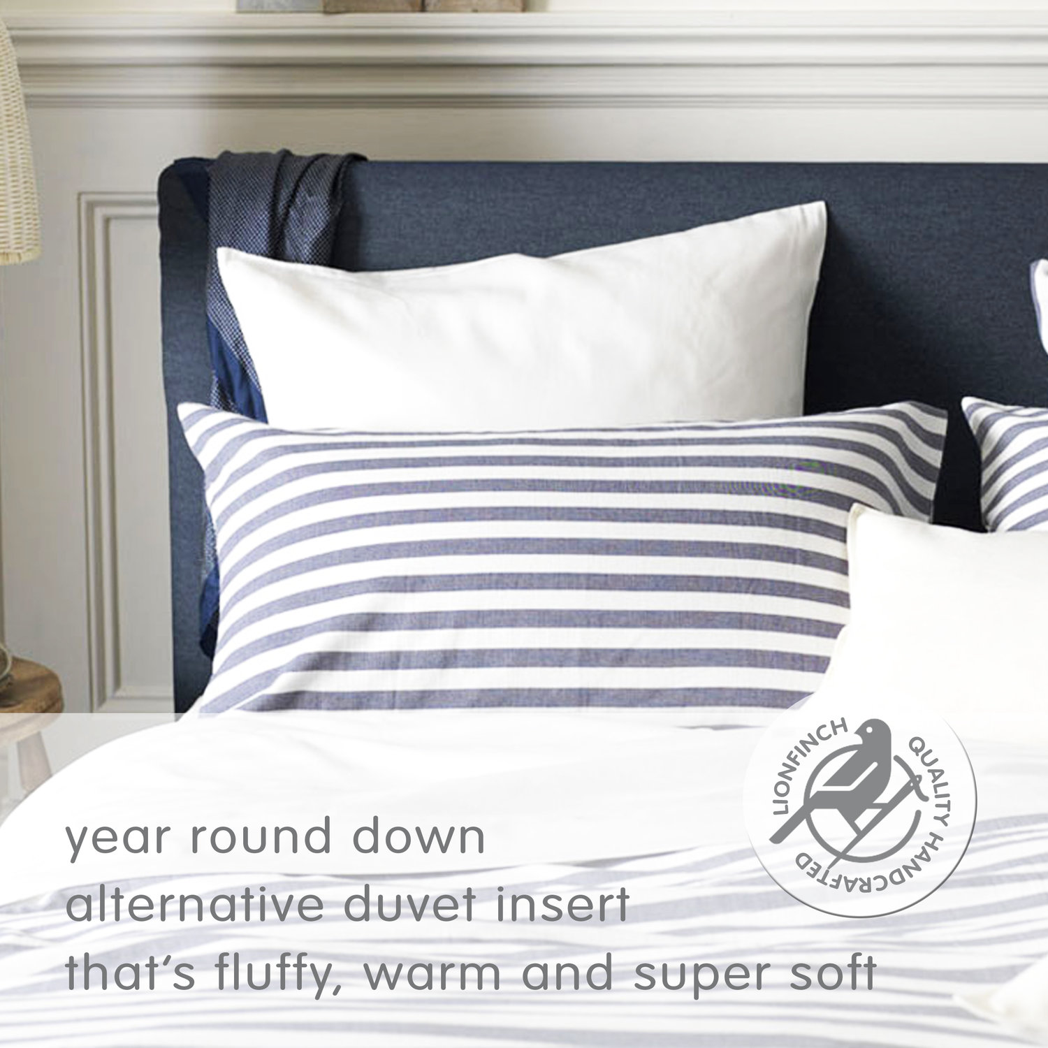 Duvet Insert Or Comforter Arctic White All Seasons Alternative