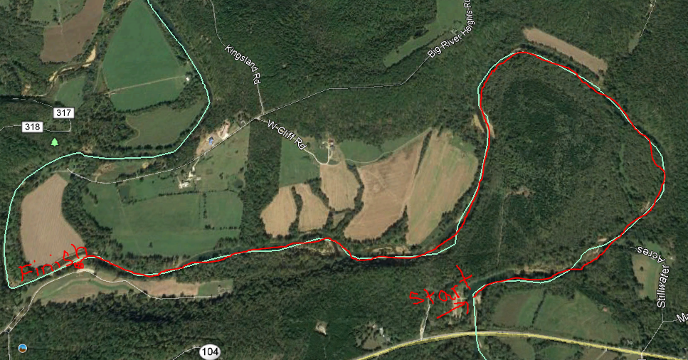 River rafting in Missouri