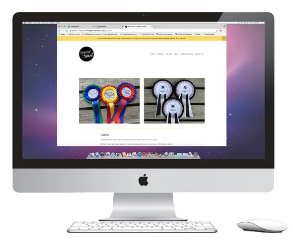 Website Design for Special Twist