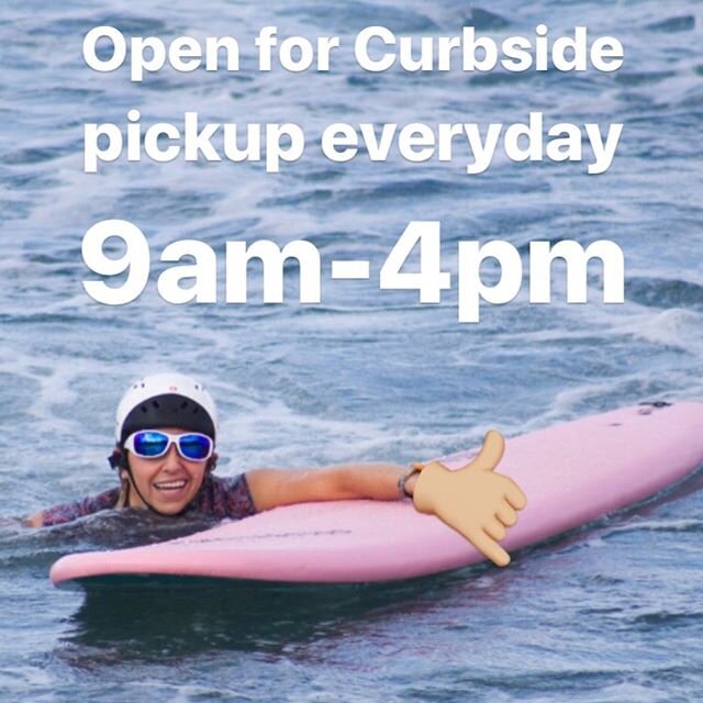 Curbside, Local Delivery, and Shipping available everyday! Virtually shop with us! FaceTime and video chatting are available by calling 732-844-9283
We have flip flops, bathing suits, clothes, surf supplies, sunblock, toys, sunglasses, jewelry, acces