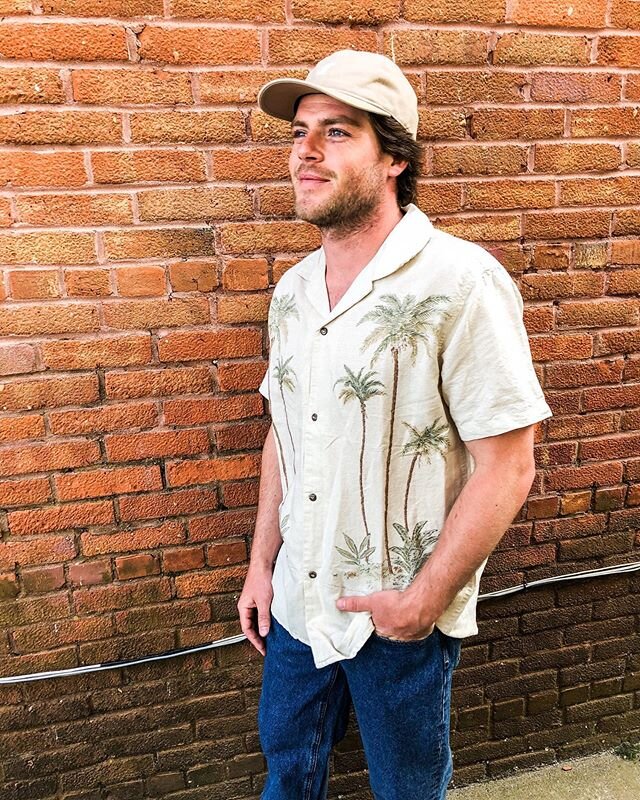 New Men&rsquo;s @rhythm available now! Here is #luckydogsurfteam rider @coopaloop732 looking handsome as ever in these fun shirts! DM us or call 732-844-9283 to purchase anything you see here! 
Picture 1 &amp; 2: Button down shirt sizes S-XXL $60, Je