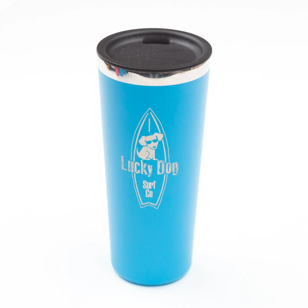 Lucky Dog Hydro Flask 22 oz Tumbler - Pacific Blue | Lucky Dog Surf Co