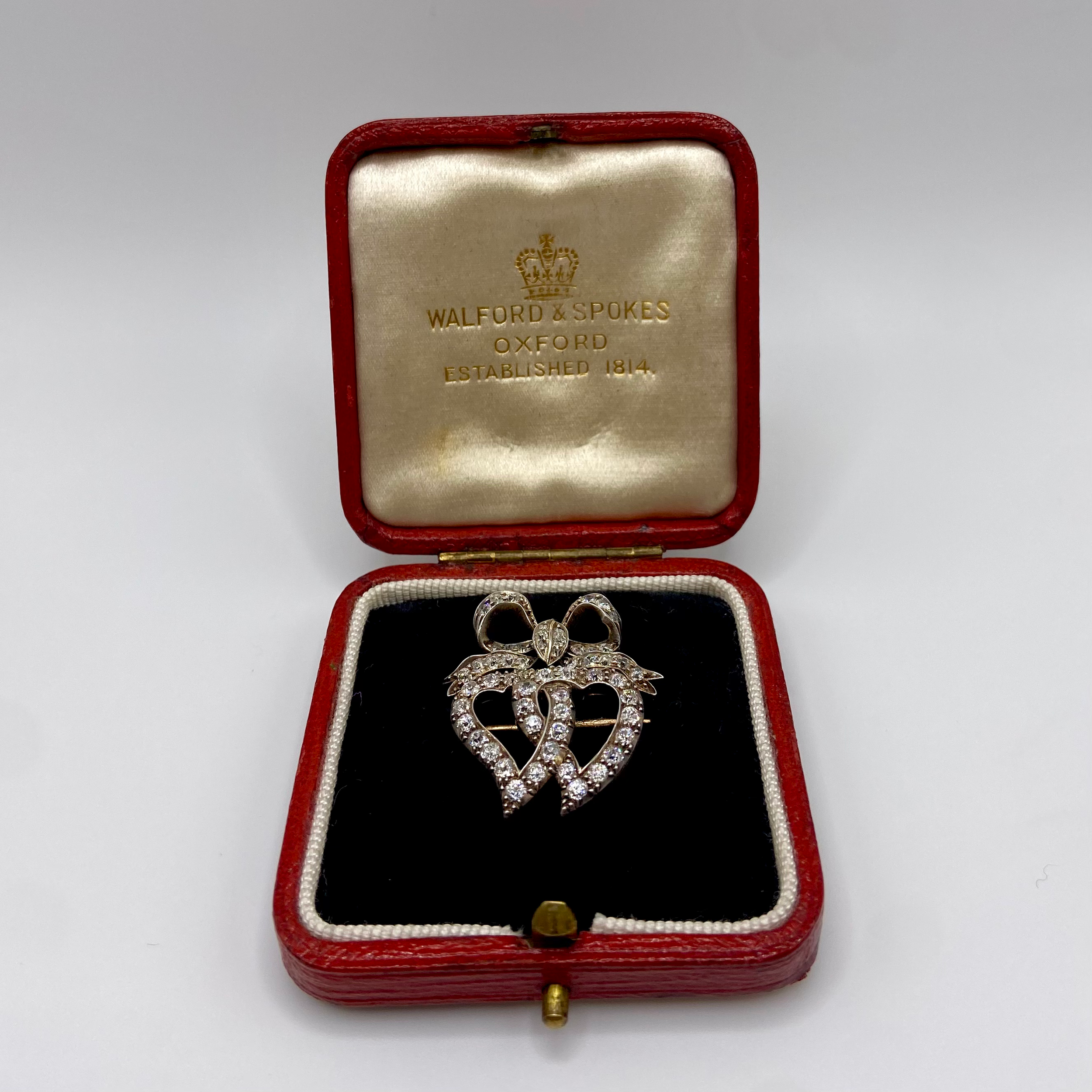 Walford & Spokes Heart Pin