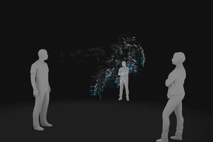 This 3-D simulation shows why social distancing is so important