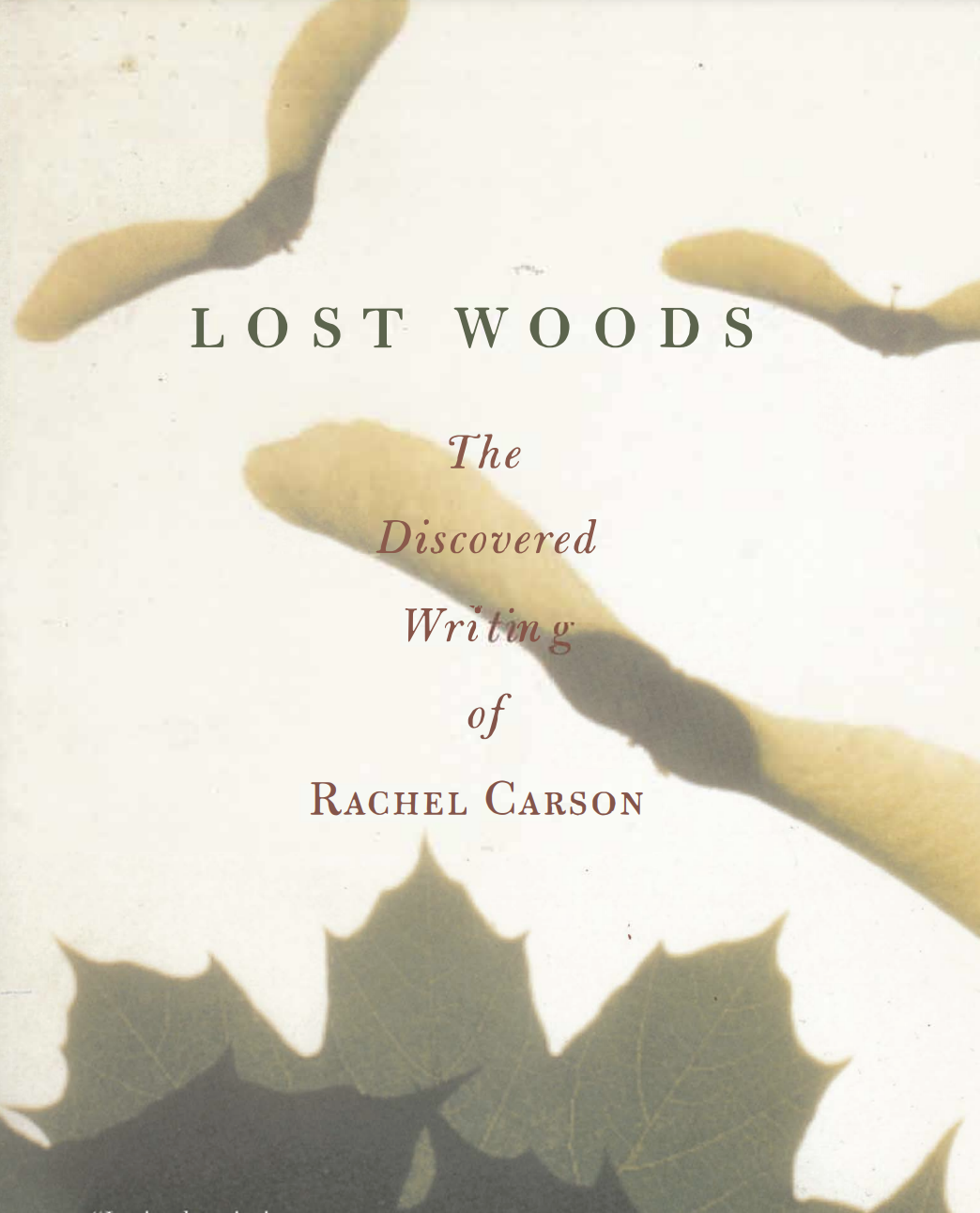 Rachel Carson, "Clouds," Lost Woods (Copy)