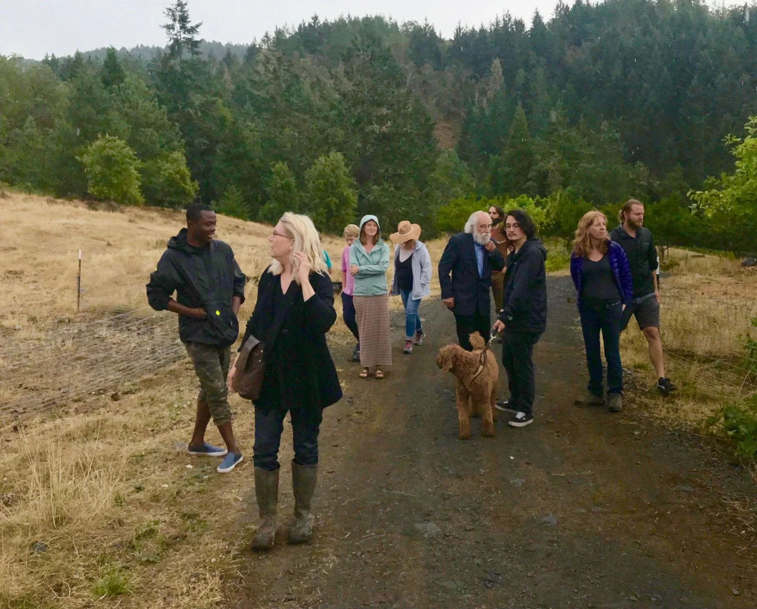 Oregon Institute for Creative Research holds roundtable with Jacob Lebel, Our Children's Trust, Broken Branch Farm