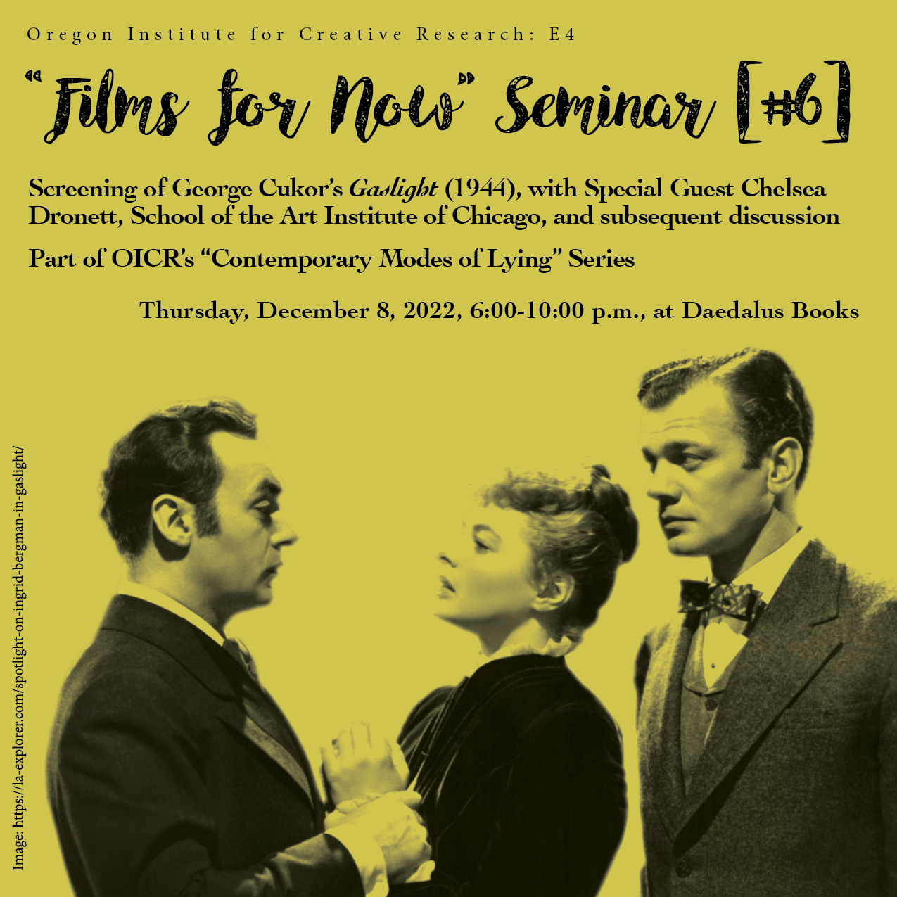 "Films for Now" Seminar [#6]: "Gaslight" (see Merriam-Webster's recently-announced Word of the Year)