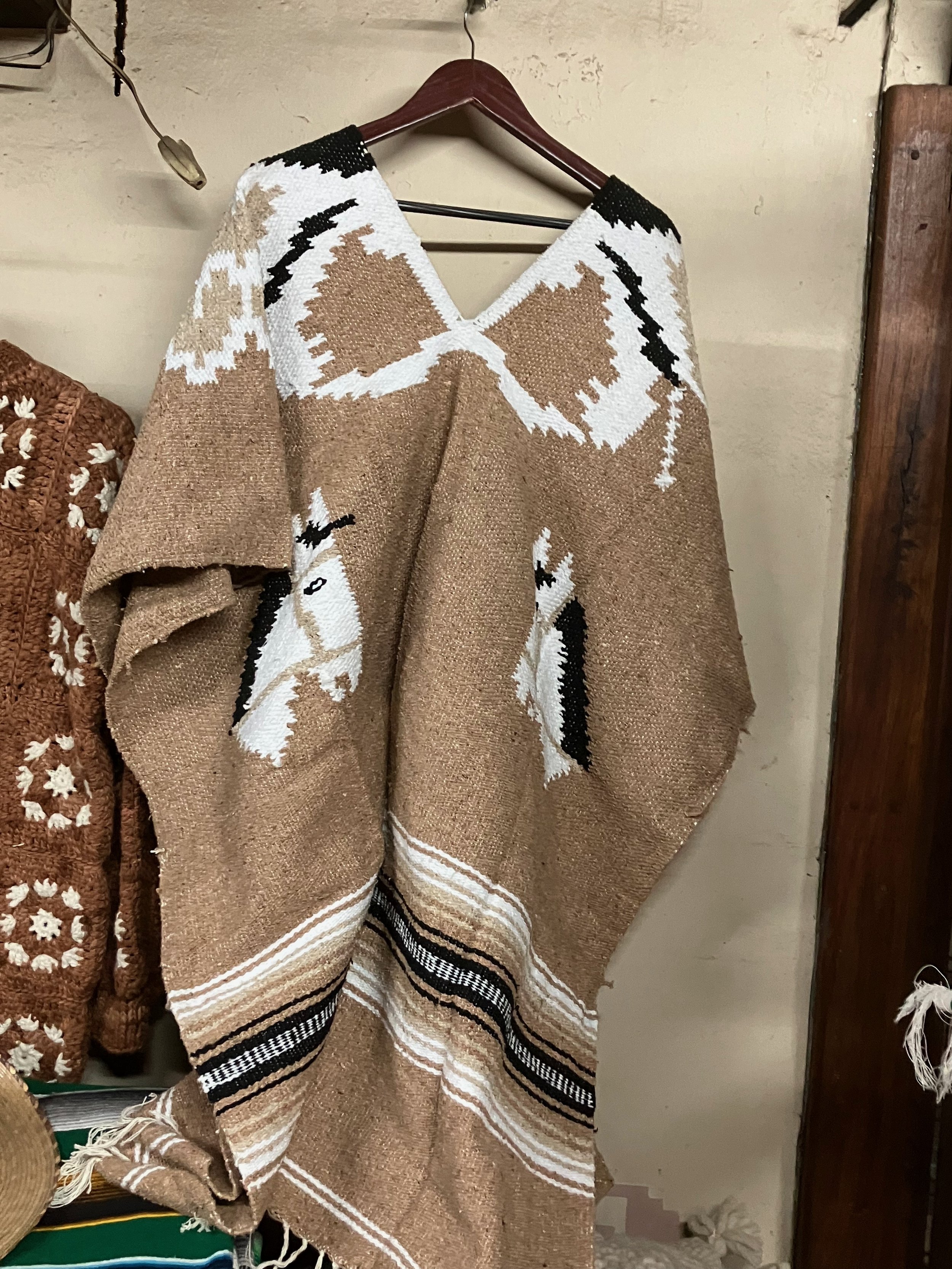 GABAN ARAÑA CARAS DE CABALLO/HORSEHEAD ARAÑA PONCHOS