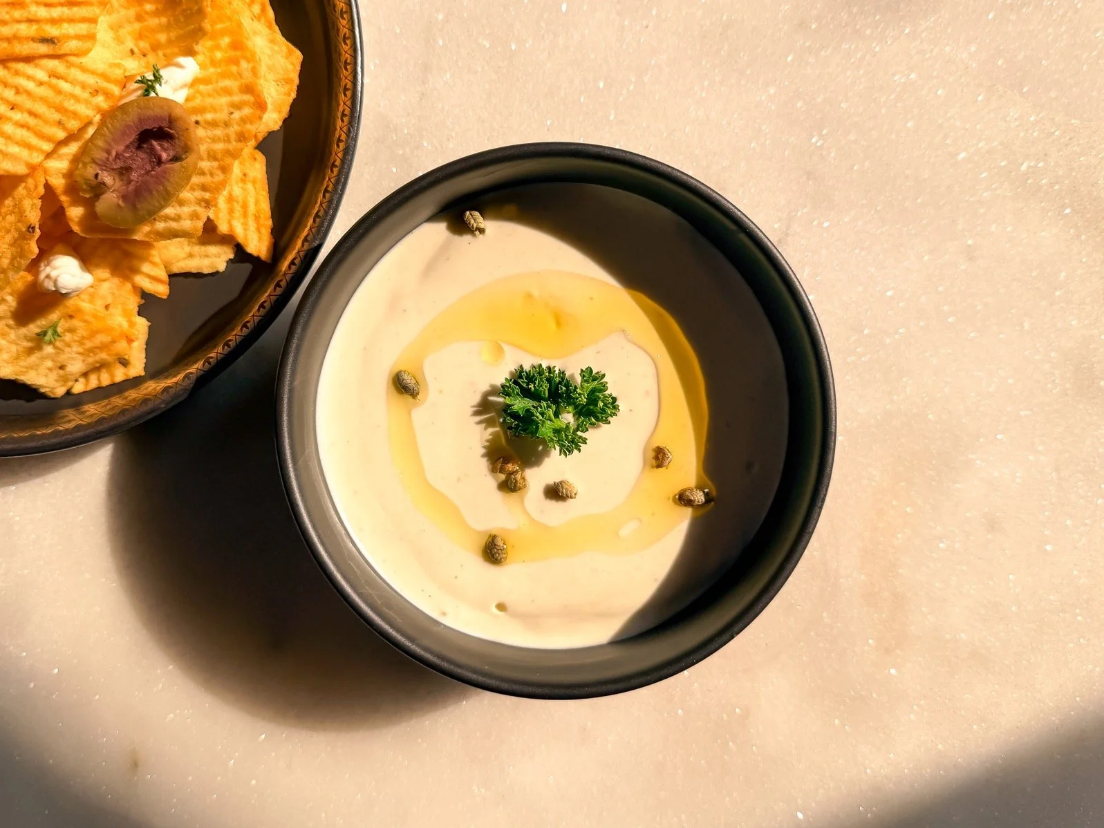 Whipped Feta &amp; Olive Dip