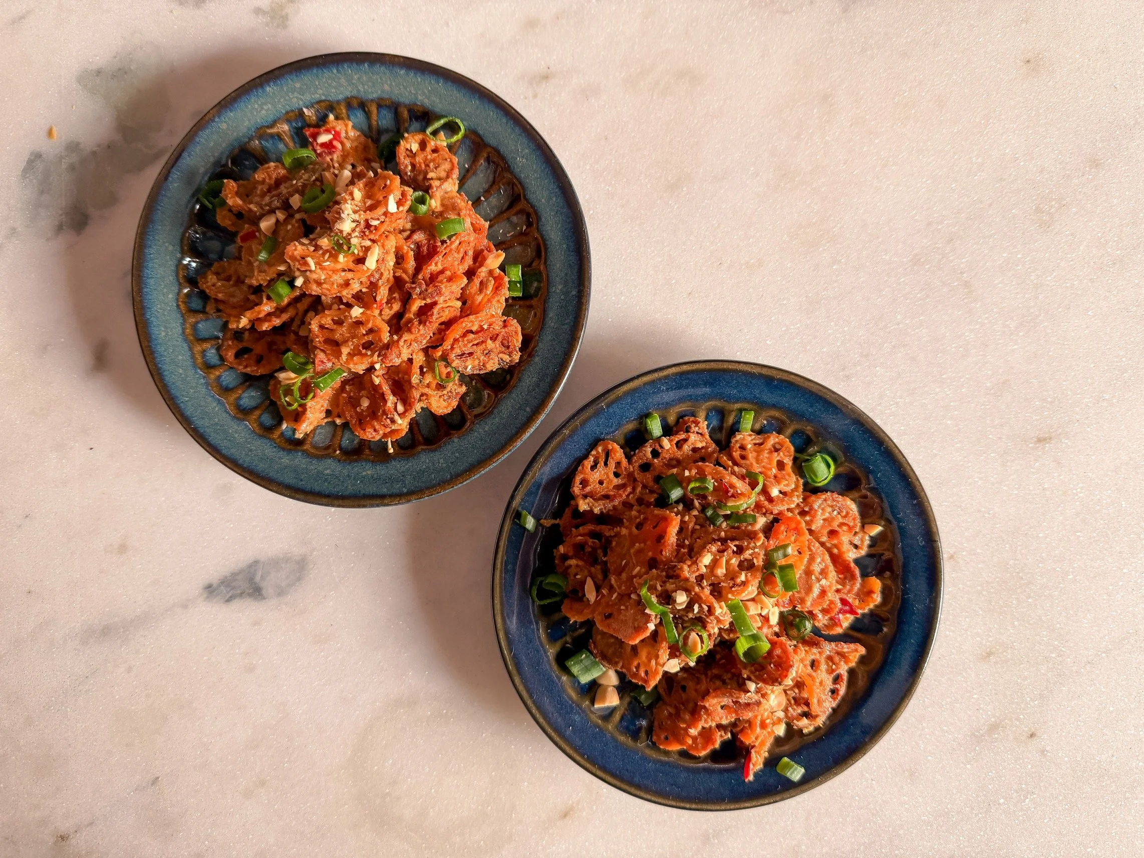 Satay Lotus Stem Chips