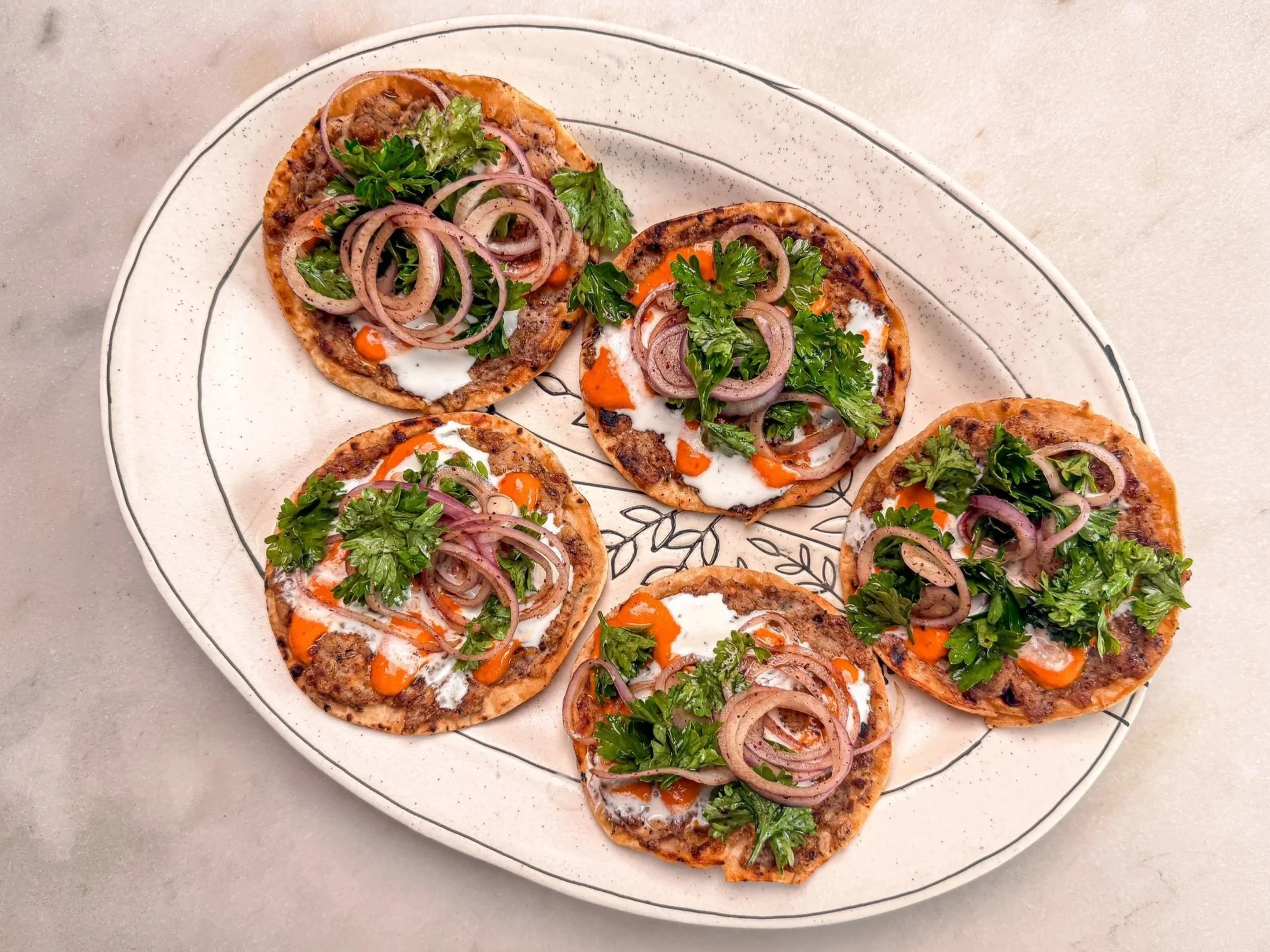 Doner Kebab Roti Smash Tacos
