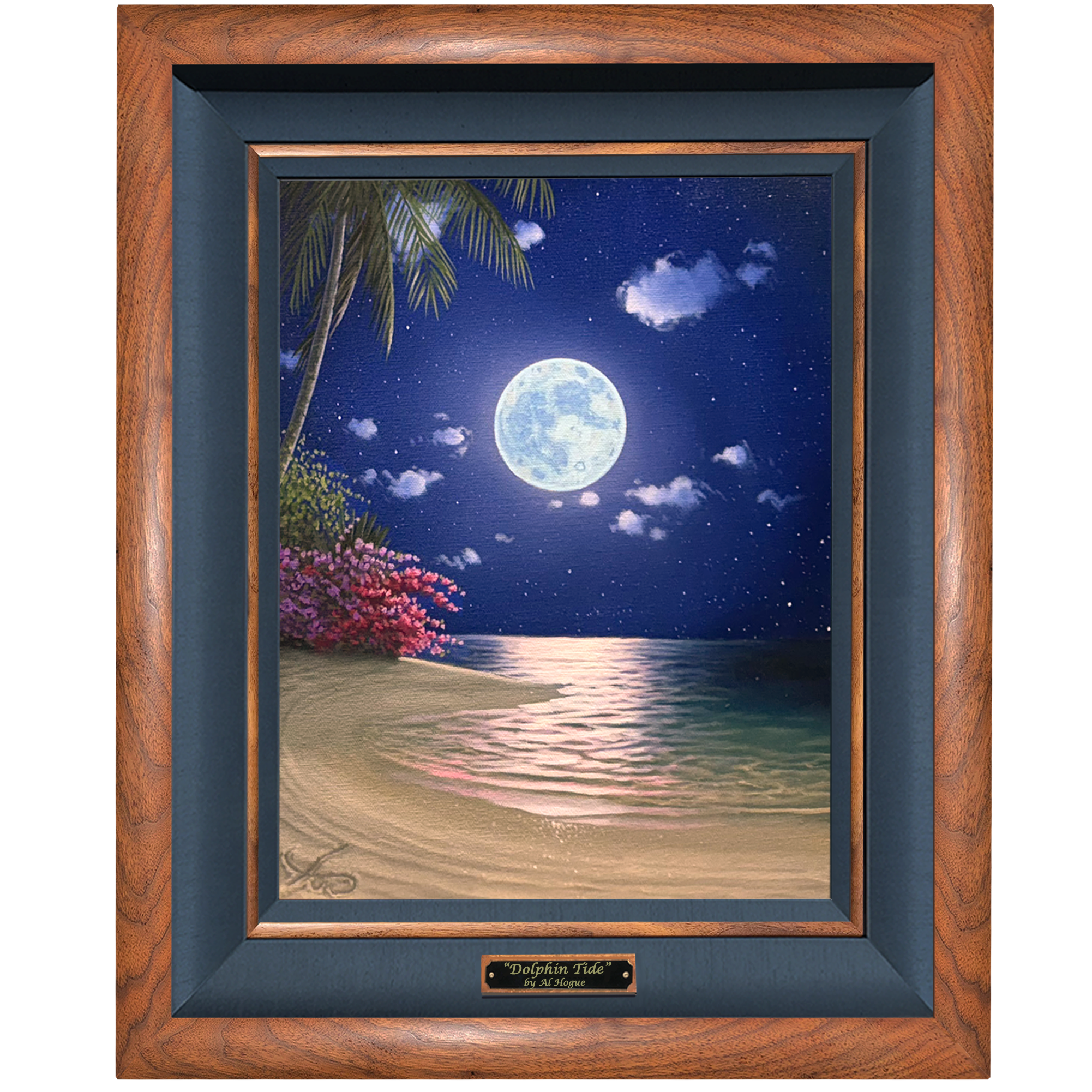 Calming Reflections 11x14 oil painting Delux walnut $ PNG.png