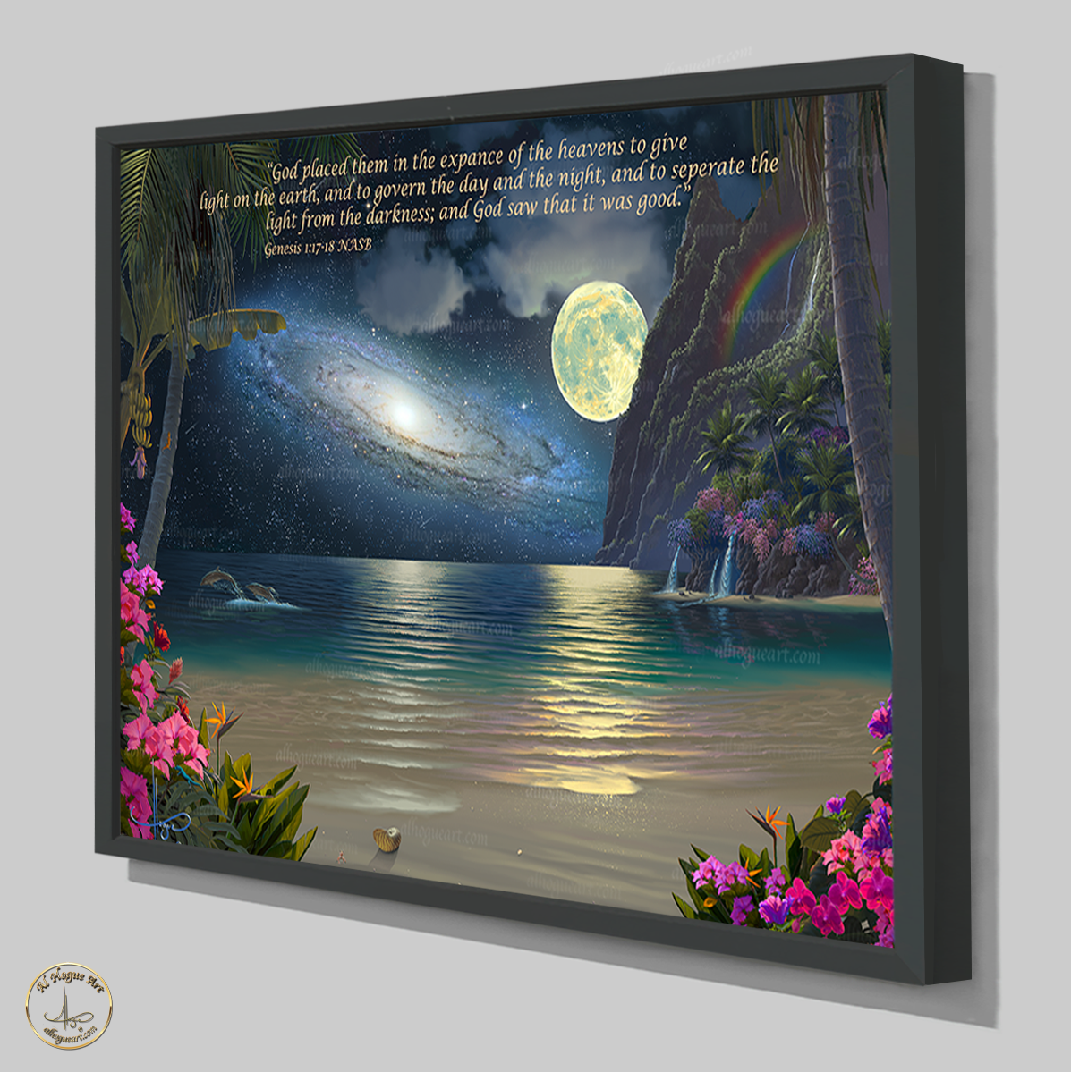 Creation Aglow CL3D black scripture wall art PNG..png