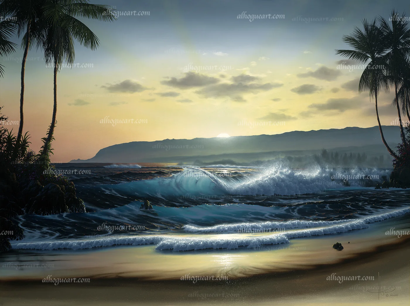 Al Hogue Art- Modern Master of Light, Oil paintings, fine art