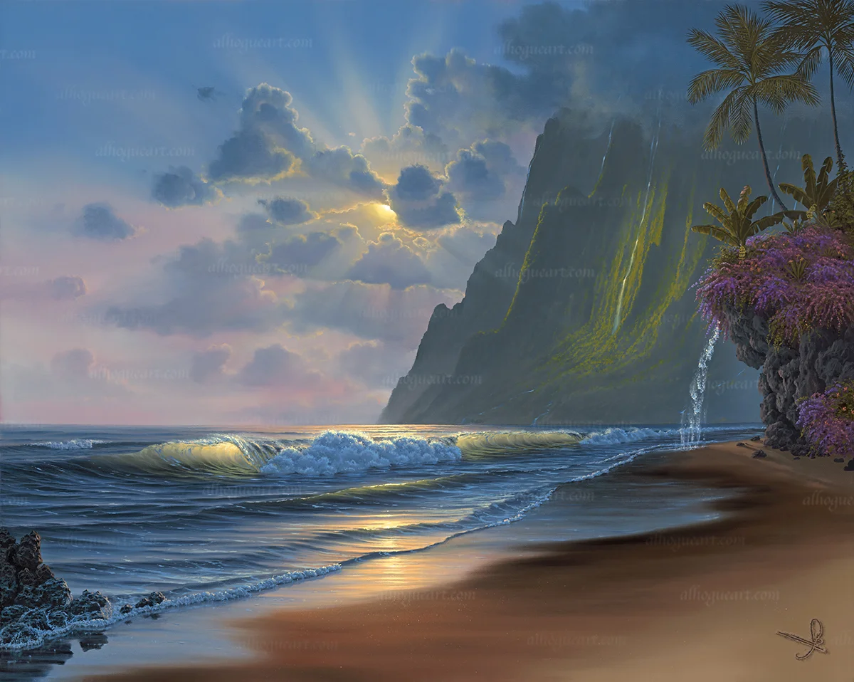 "Dawn of A New Day" Available on limited edition Giclee on canvas