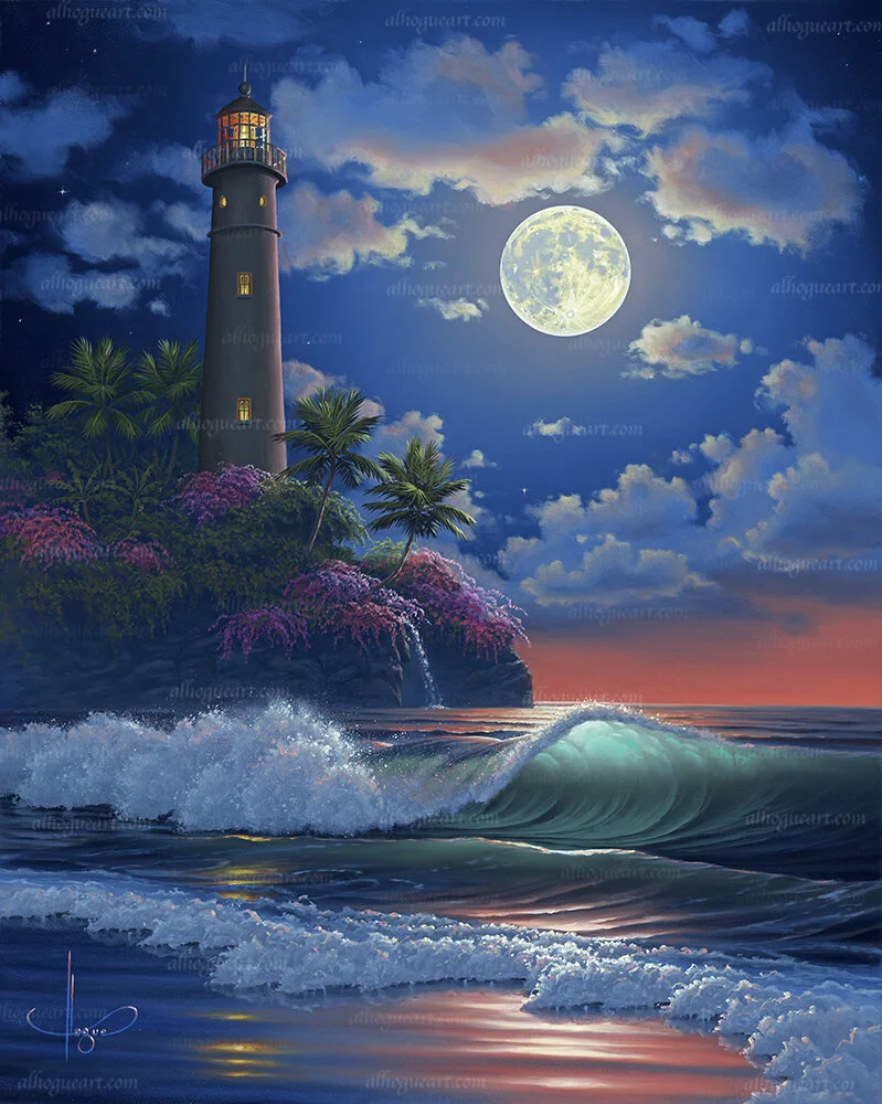 Al Hogue Art- Modern Master of Light, Oil paintings, fine art