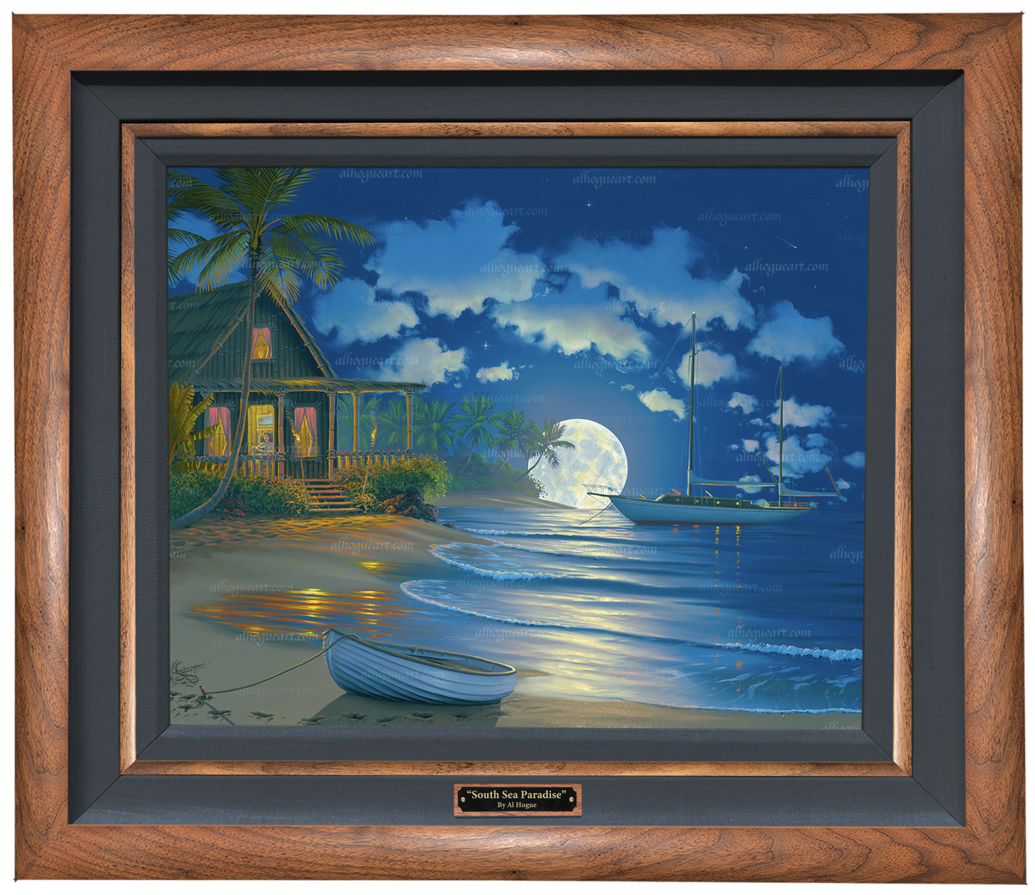JO H john al hogue ジョン・アル・ホーグ 絵画 サンライズ 額入り N 