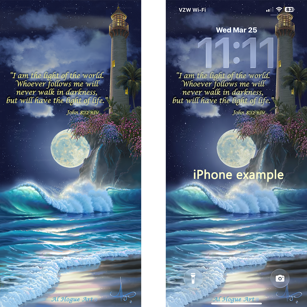 The Guiding Light CL3D scripture cell iPhone wallpaper $ PNG.png