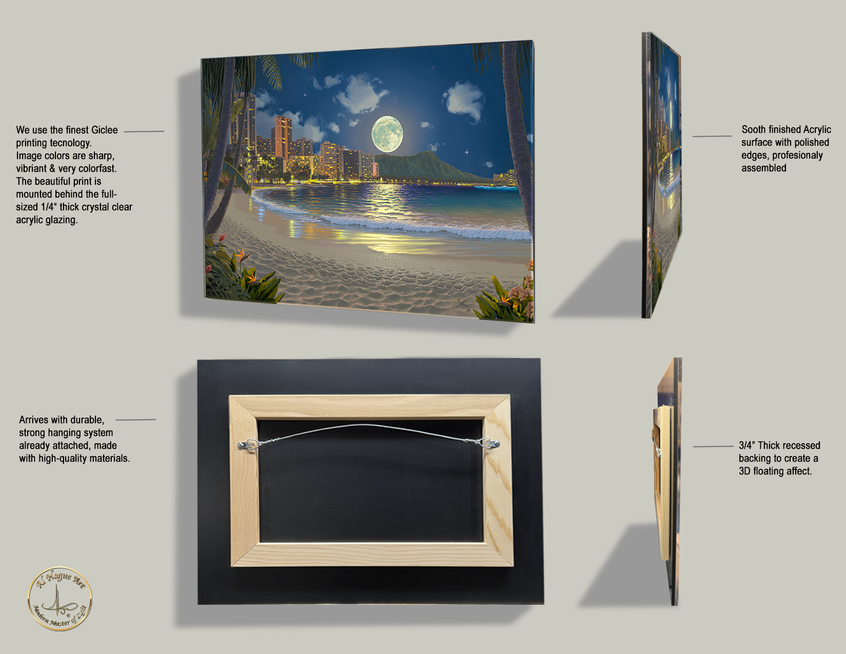 Waikiki Moonrise Acrylic Wall Art product description-materials PNG.png