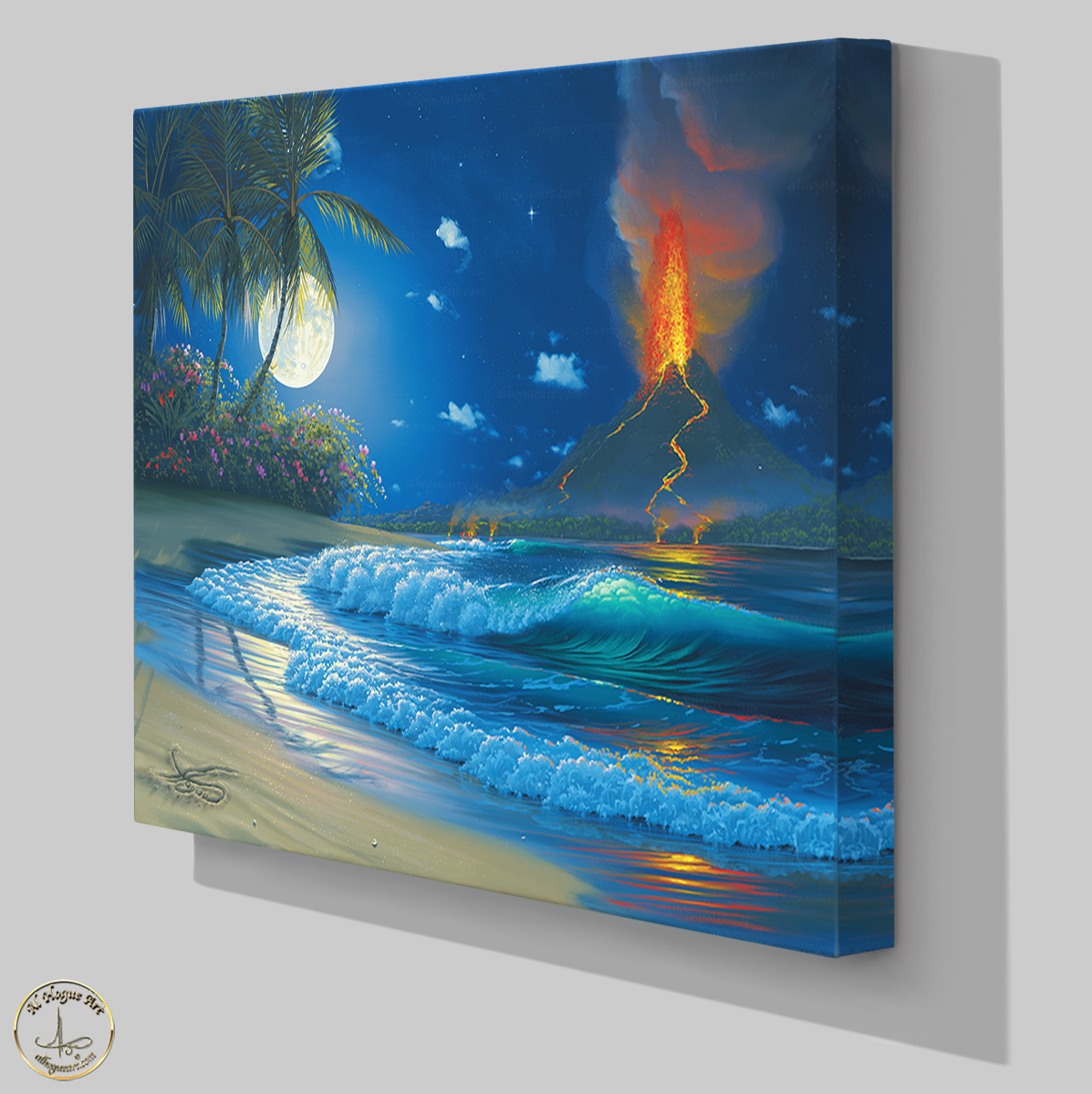 Volcano Moon CL wall art gallery wrap web PNG.png