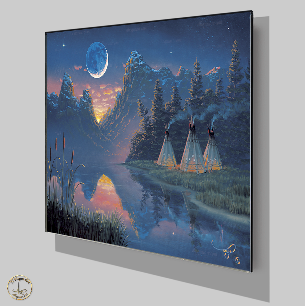 Summers Eve CL floating acrylic wall art PNG.png