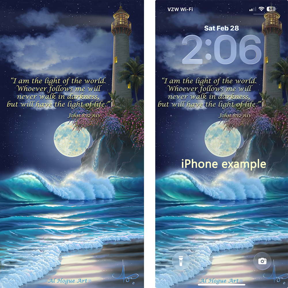 The Guiding Light CL3D scripture cell iPhone wallpaper $ PNG.png