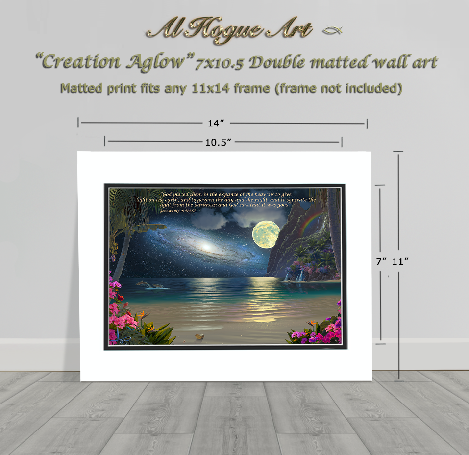 Creation Aglow matted 7x10.5 scripture print to fit 11x14 frame lifestyle.png