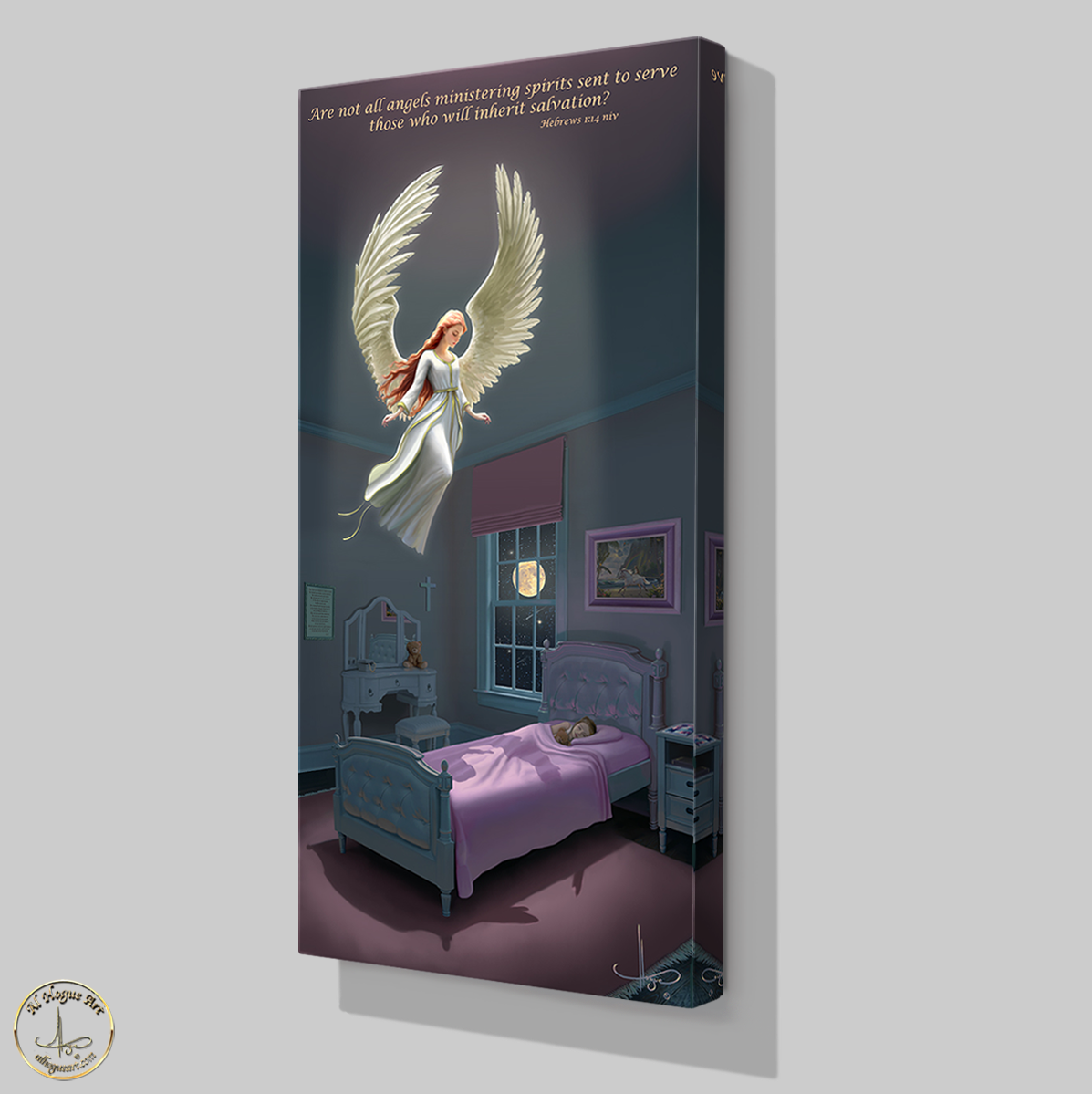 Ministering Angel CL3D scripture gallery wrap web PNG.png