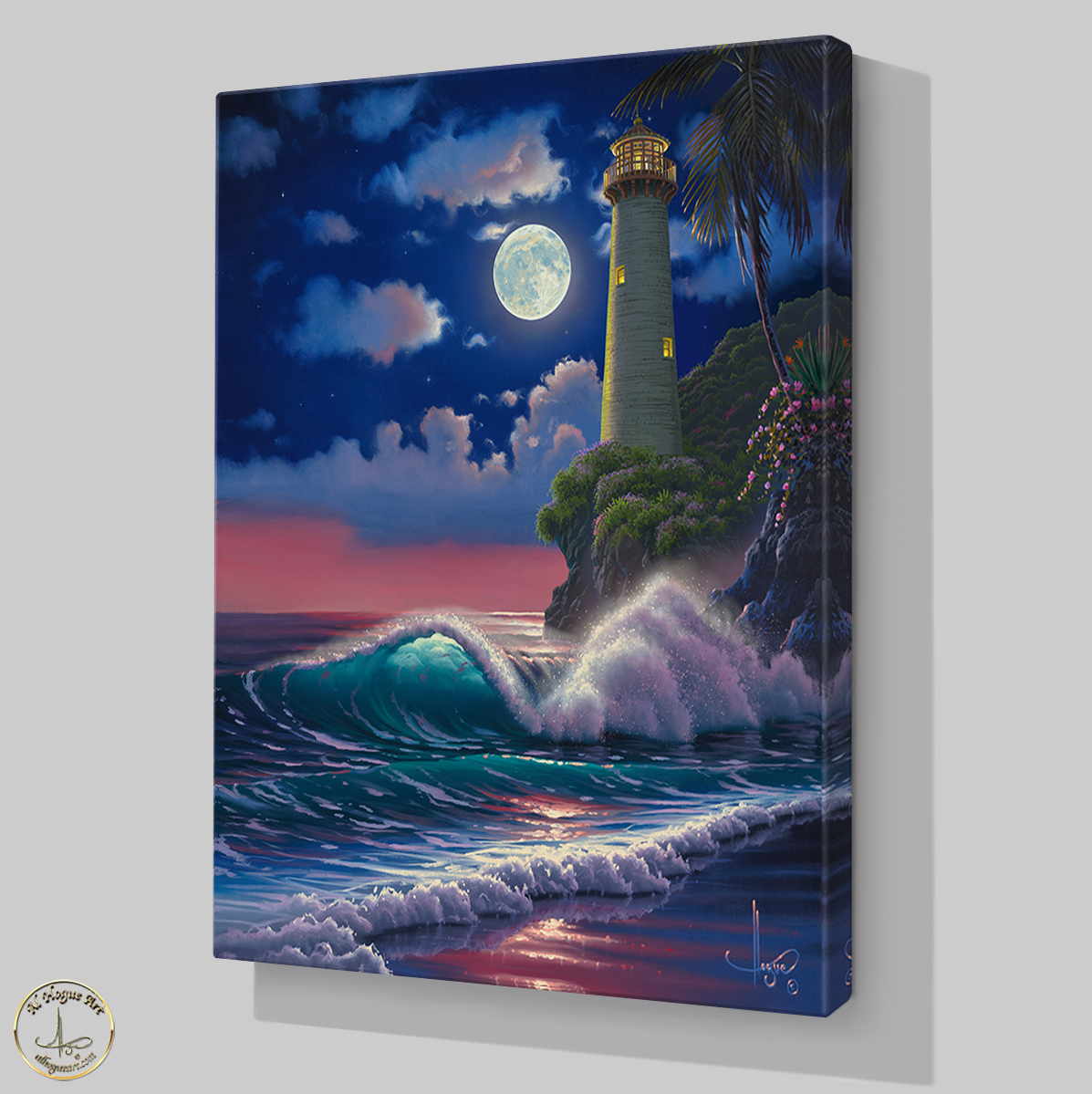 Pointing the way Home CL gallery wrap wall art Amazon PNG.png