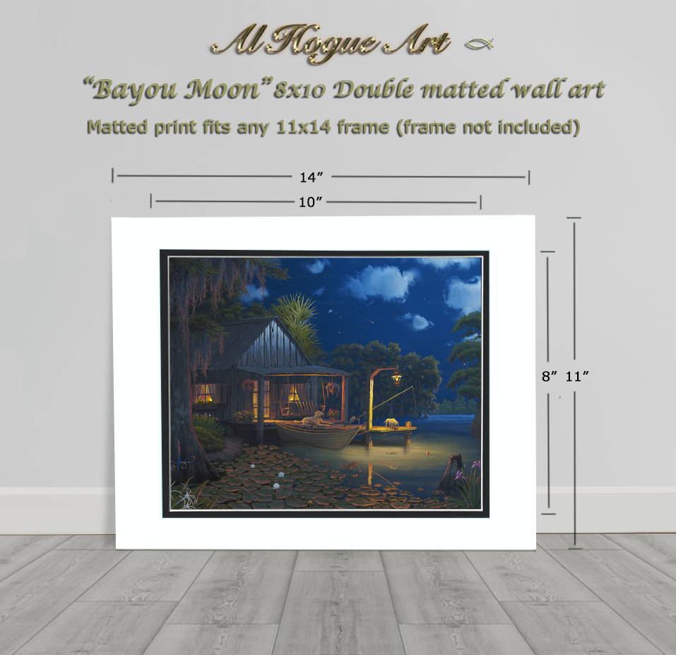 Bayou Moon matted 8x10 wall art to fit 11x14 frame PNG.png