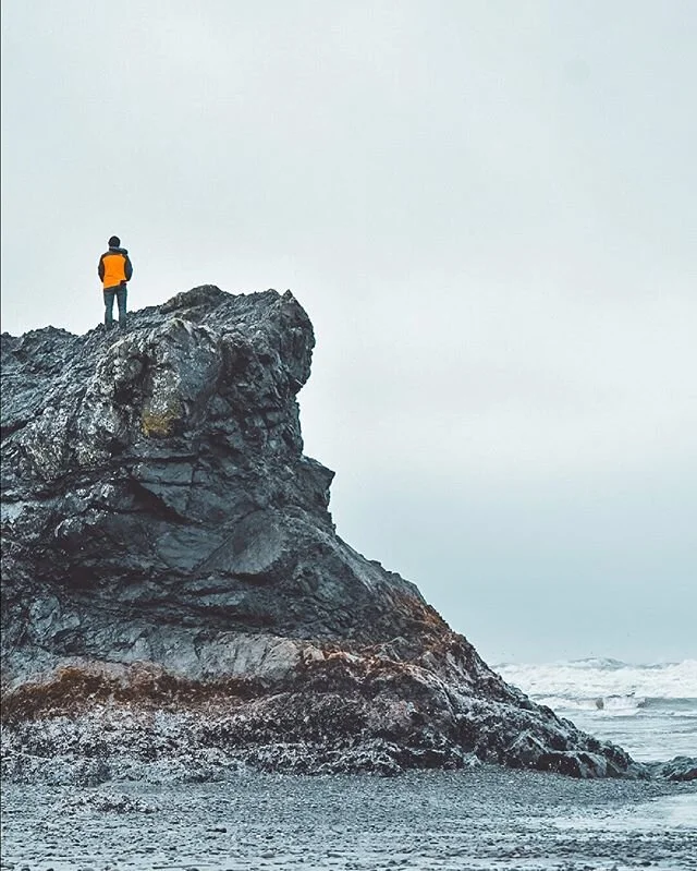 Edge of the world. &bull;
&bull;
&bull;
#PNW #RubyBeach #olympicnationalpark #findyourpark