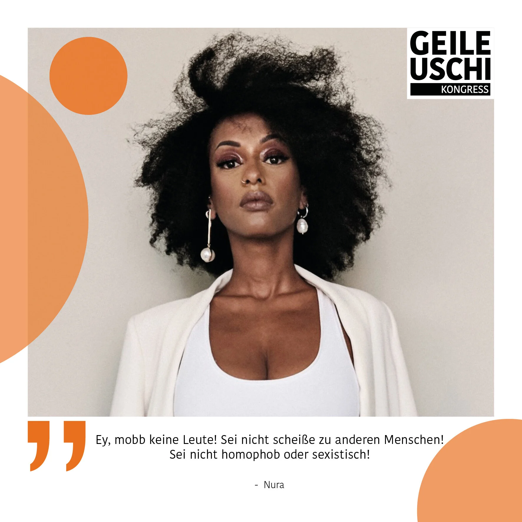 Rapperin Nura: Leb dich aus und scheiß auf Regeln!