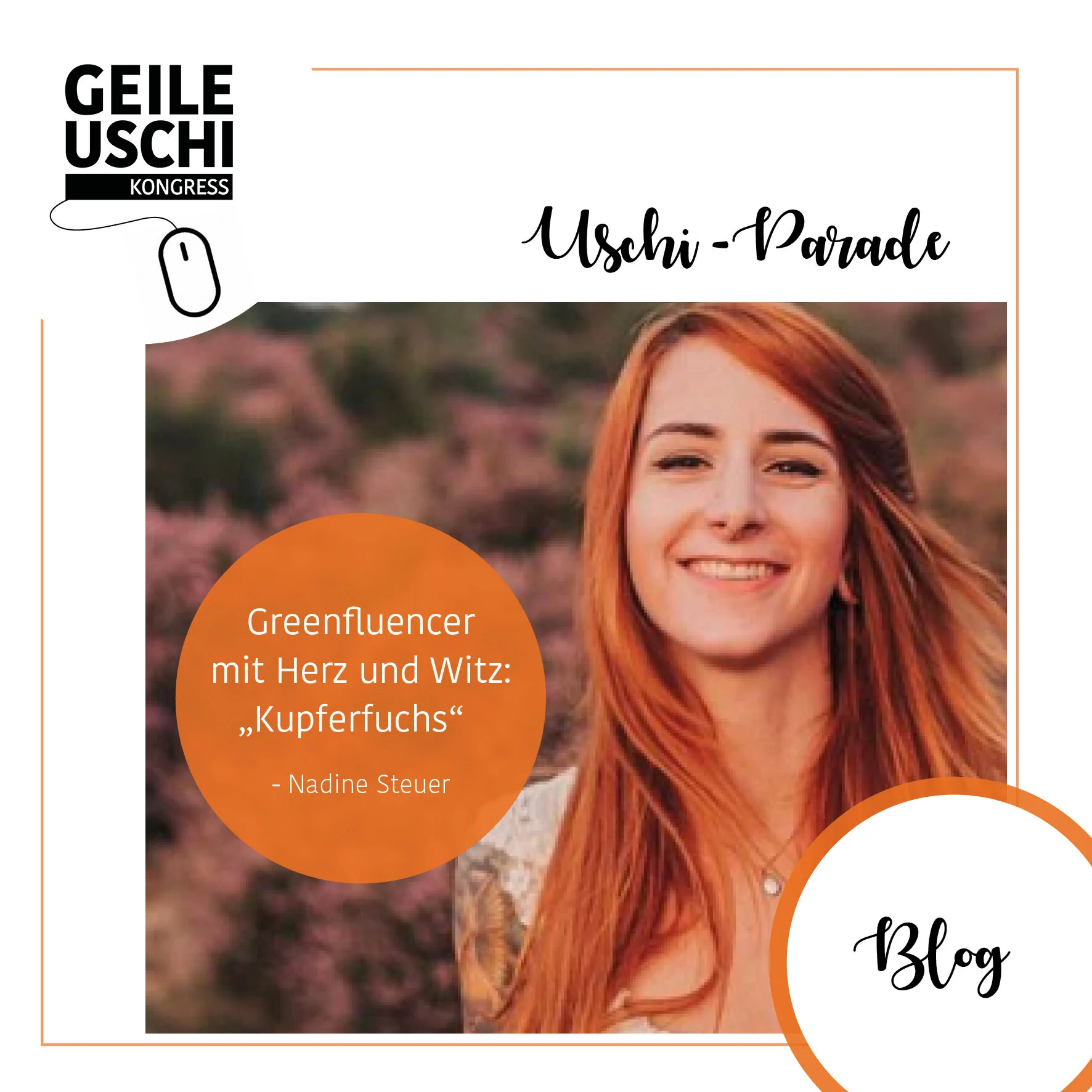 Greenfluencer mit Herz und Witz: "Kupferfuchs" Nadine Steuer 