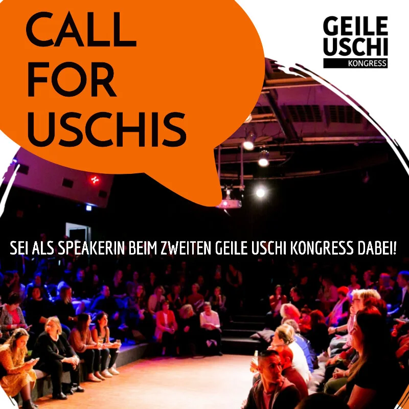 SEI ALS SPEAKERIN BEIM ZWEITEN GEILEN USCHI KONGRESS DABEI!