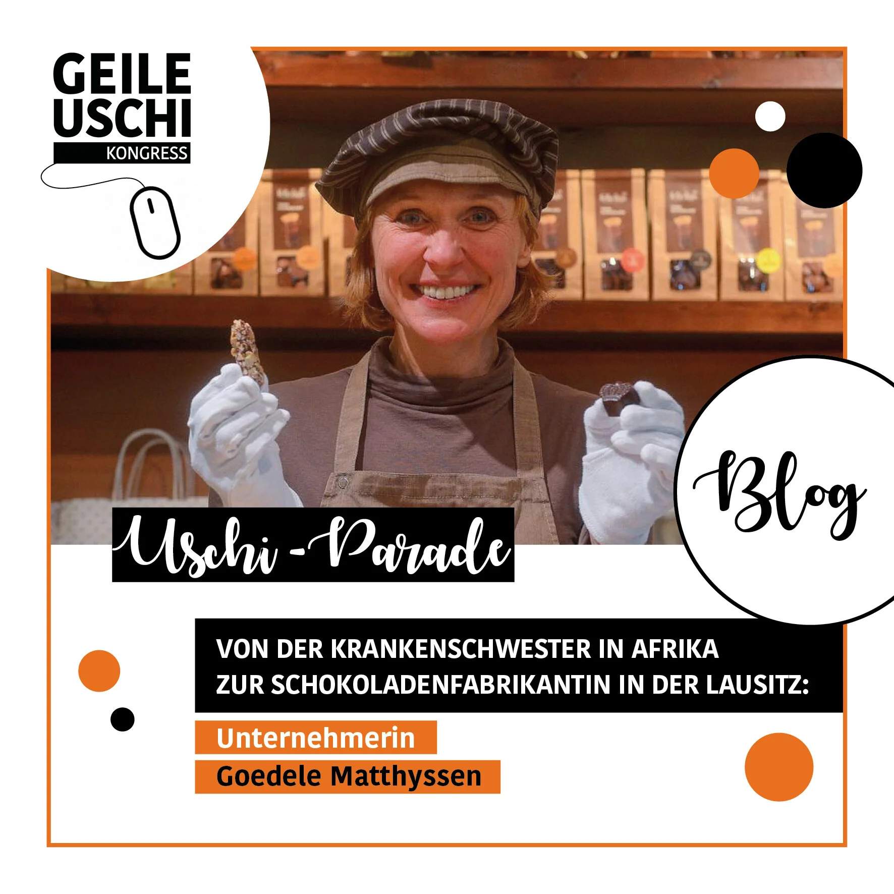 Von der Krankenschwester in Afrika zur Schokoladenfabrikantin in der Lausitz: Unternehmerin Goedele Matthyssen