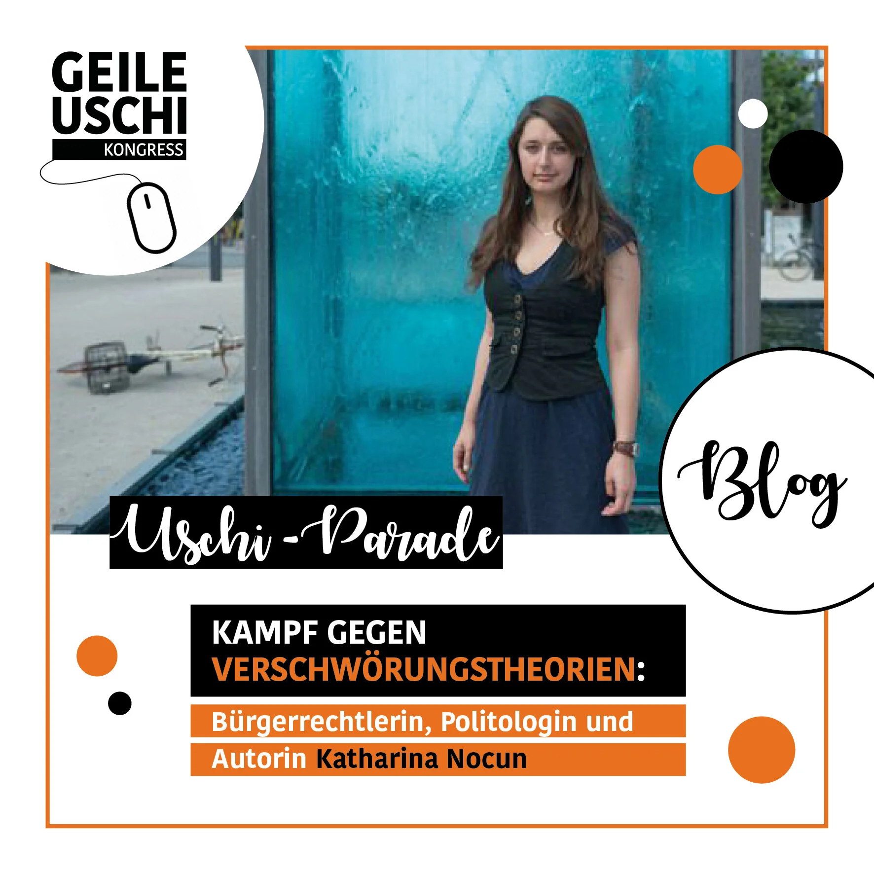 Kampf gegen Verschwörungstheorien: Bürgerrechtlerin, Politologin und Autorin Katharina Nocun