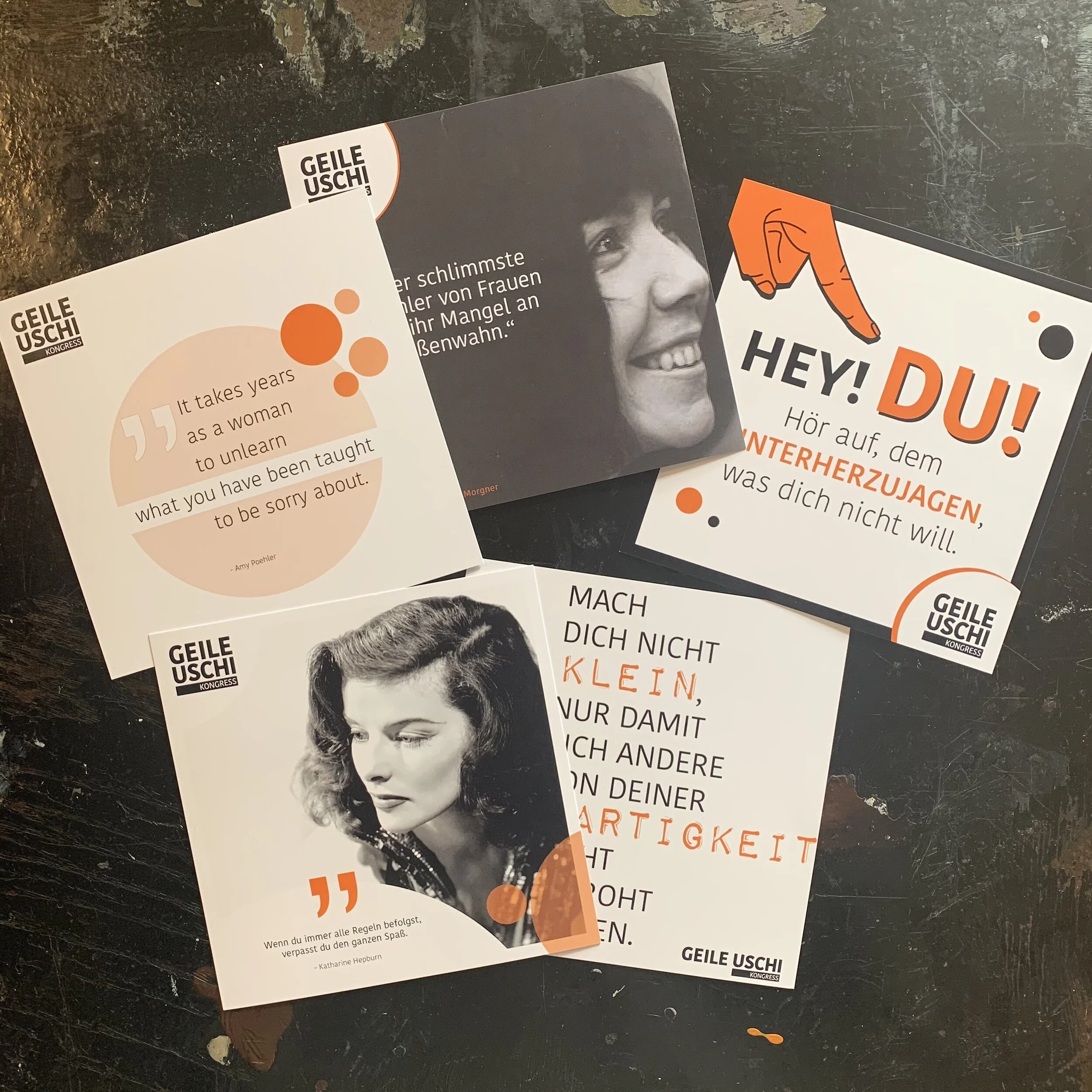 Uschi-Postkartenset N°1