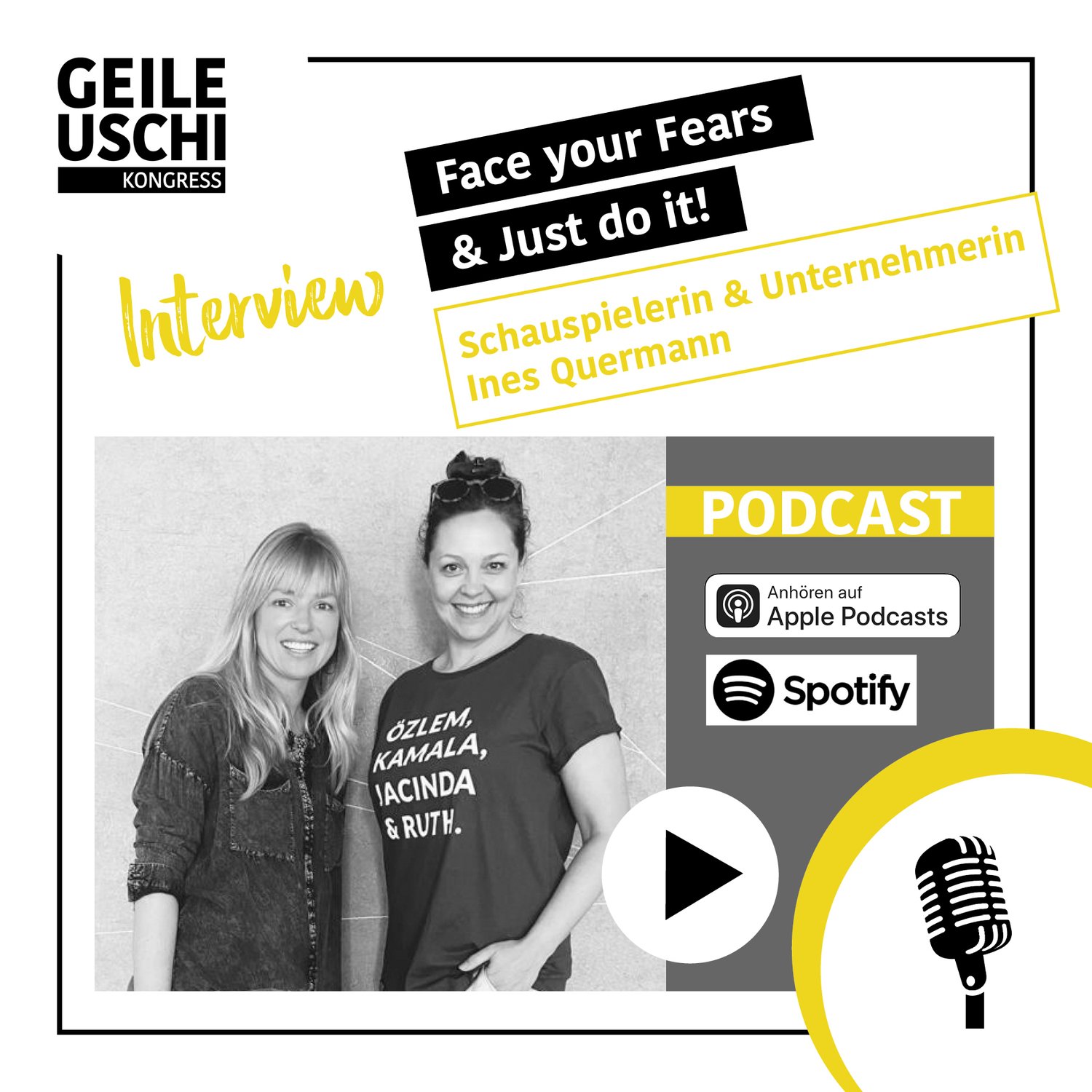 Face your Fears & Just do it! Schauspielerin & Unternehmerin Ines Quermann (36)