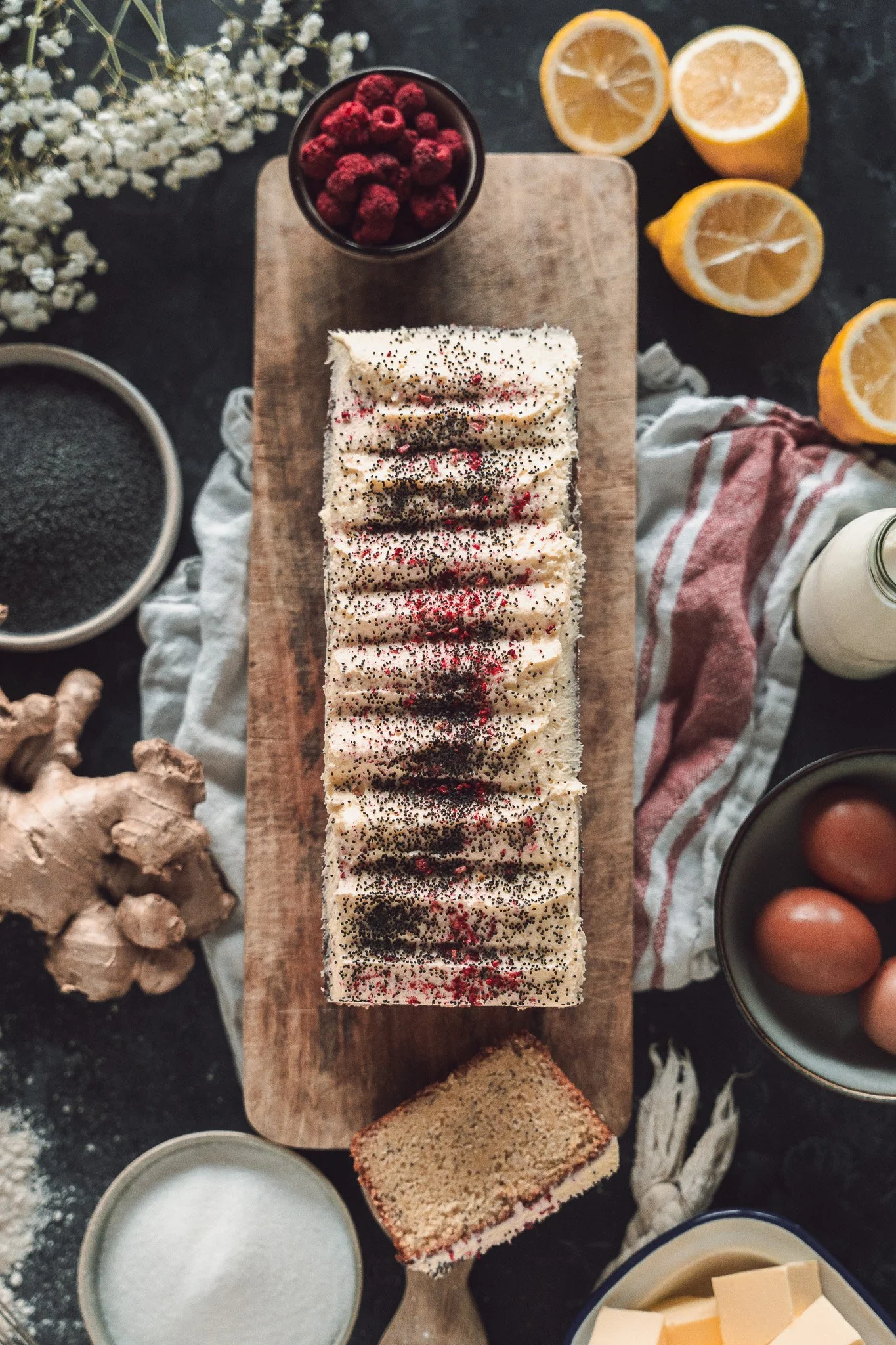 Baked In Amsterdam Lemon Poppy Loaf