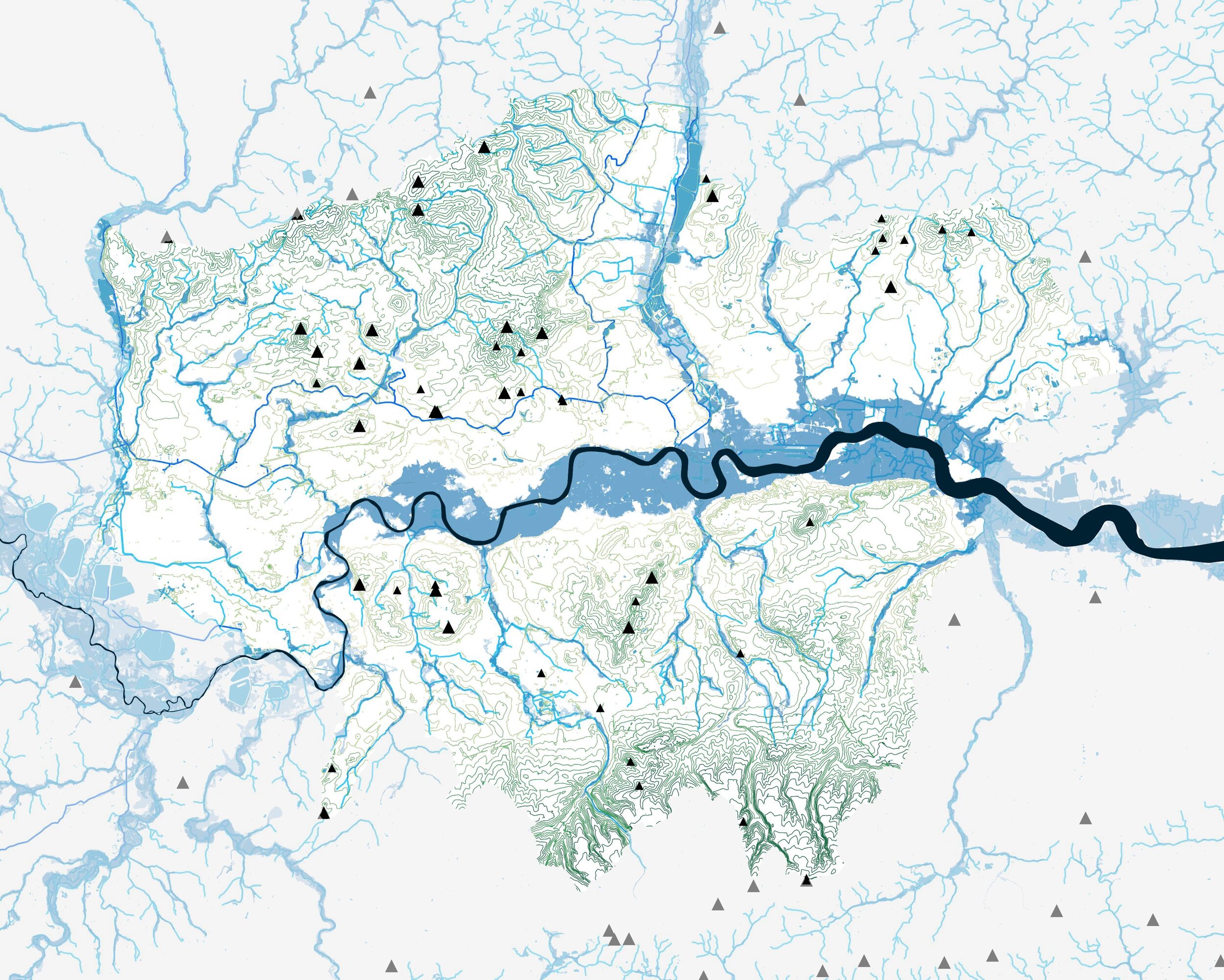 Thames and its tributaries