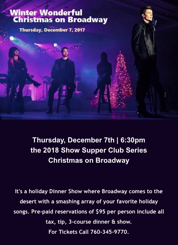 WINTER WONDERFUL! CHRISTMAS ON BROADWAY!