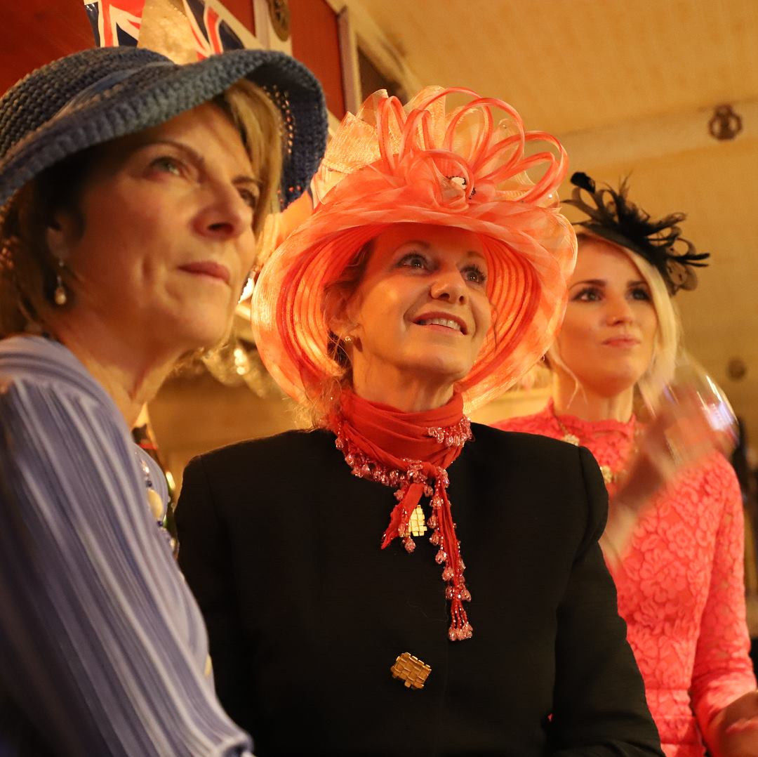 Community partners The Churchill and Dog & Bone hosted all-day viewing parties