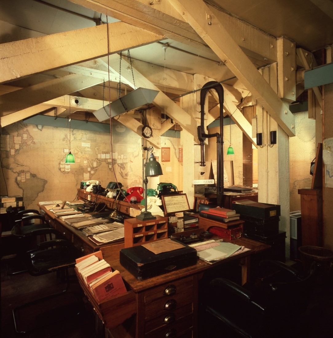  Churchill War Rooms. By permission of The Imperial War Museums 