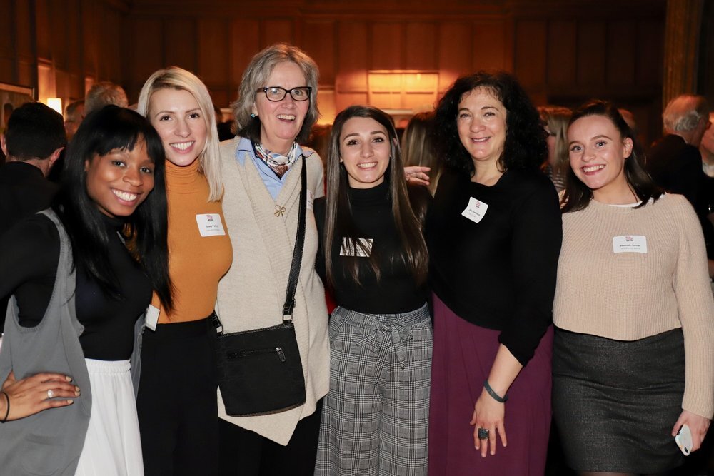  The St. George’s Society team. Pictured (L to R): Hastings Hill, Anna Titley, Mary Lamasney, Eliane Abou-Assi, Julie Rosenberg and Hannah Smith. 