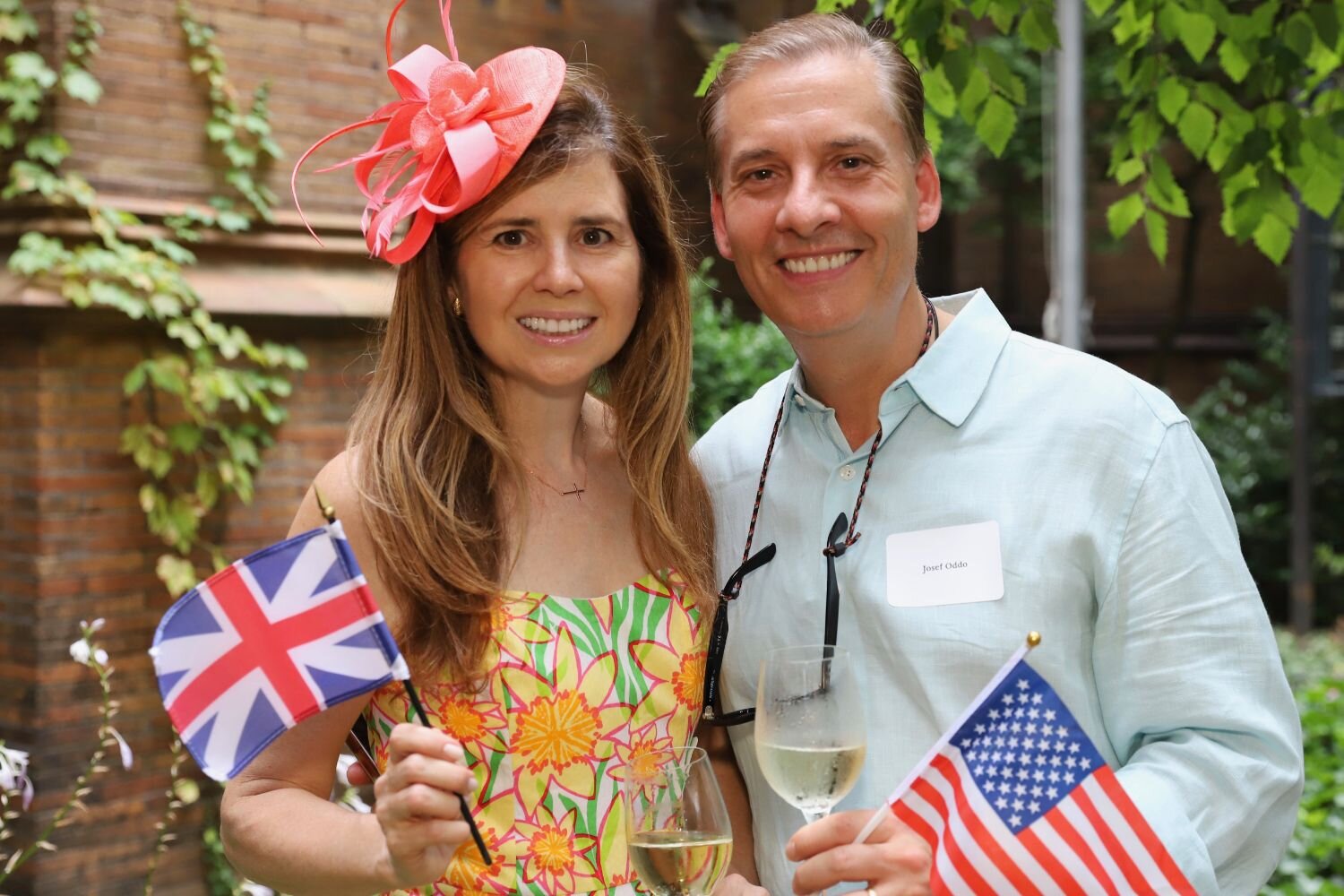  The Annual British-American Societies’ Summer Garden Party welcomed members and friends from across the tri-state area.  