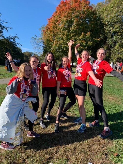  Led by our very own, Juliet Lamb, the Mountbatten Fundraising Committee raised over $4,000 for Team SGSNY through a variety of activities including the Brooklyn Half Marathon, a bottomless brunch and a Halloween-themed bake sale. 