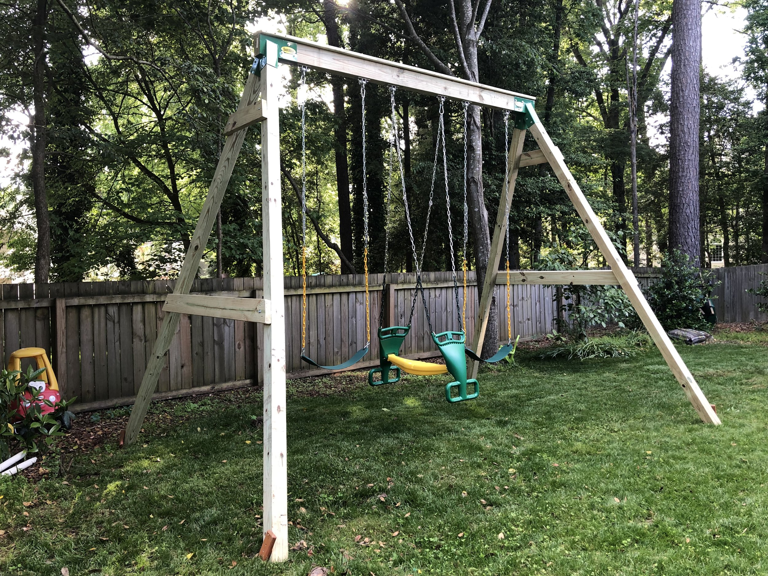 strong swing set