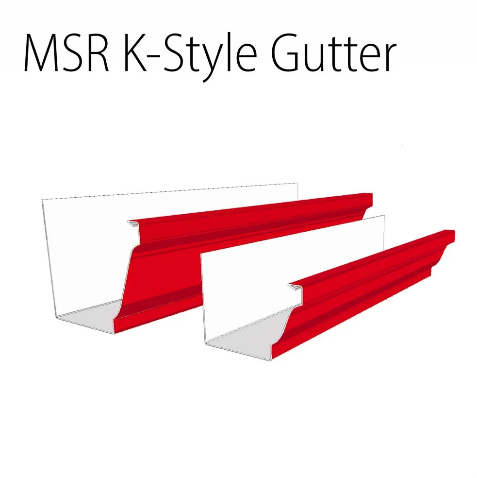 5" &amp; 6" K-Style Gutter