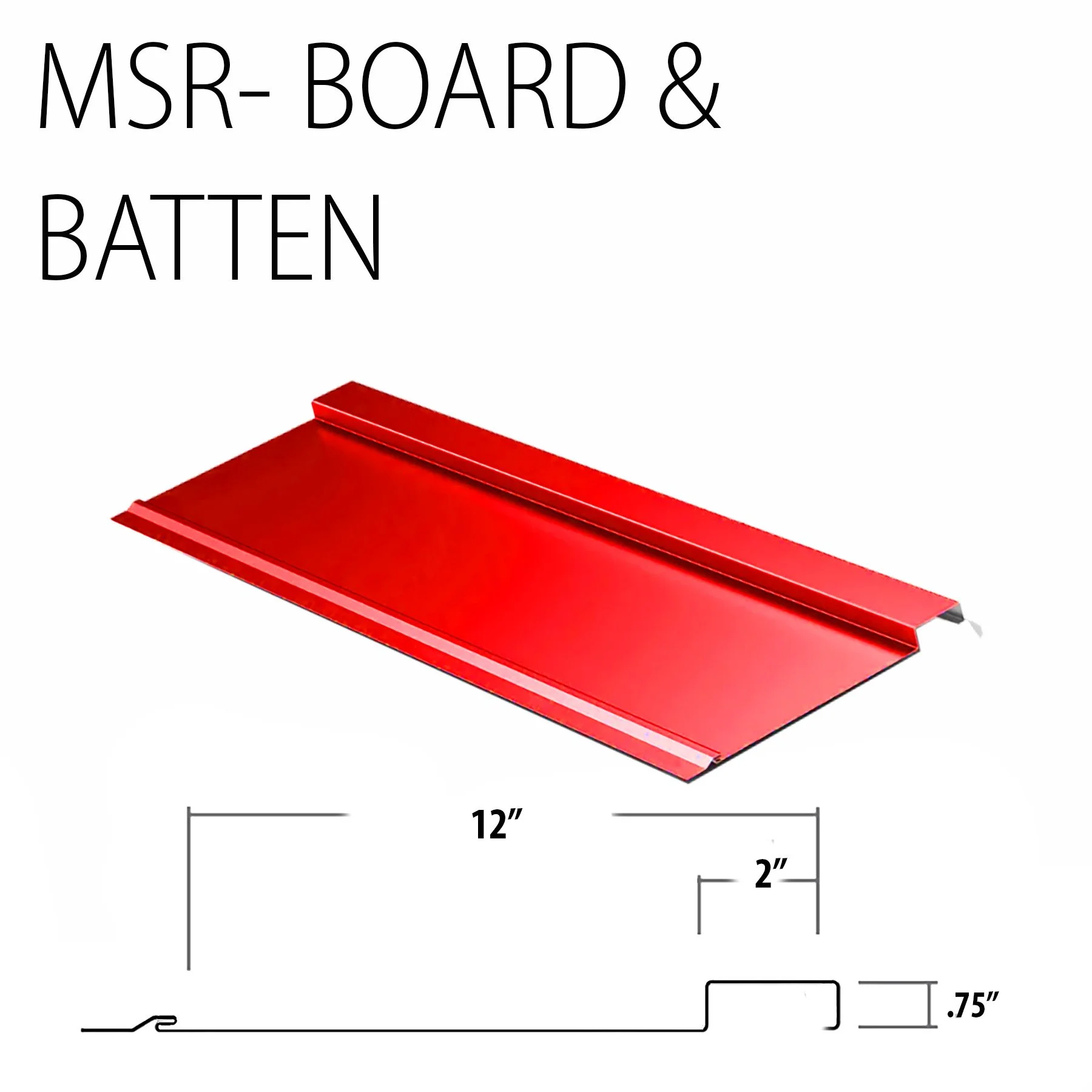 MSR- Board &amp; Batten Panel